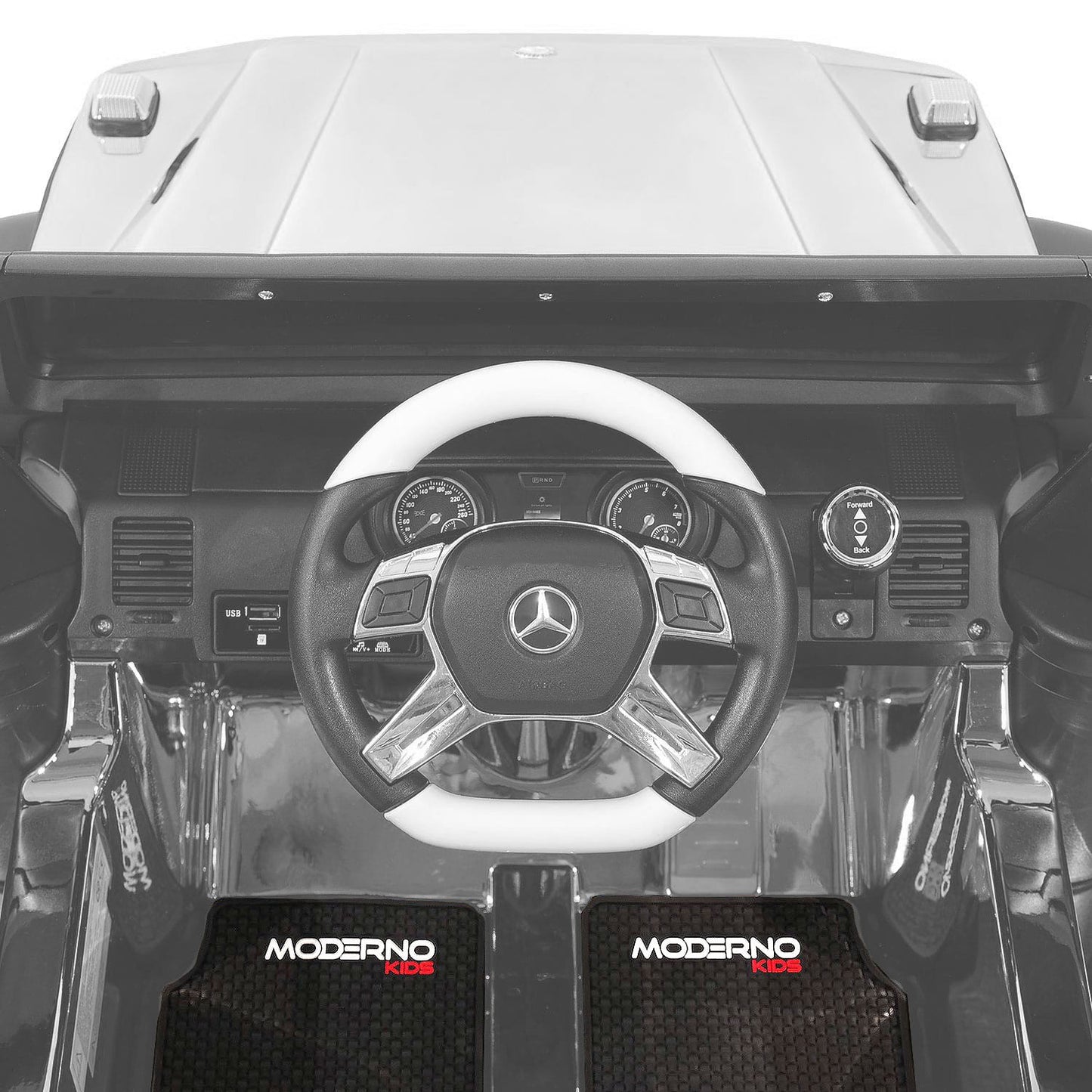 Moderno Kids Mercedes Maybach G650 Cover and Floor Mats Bundle