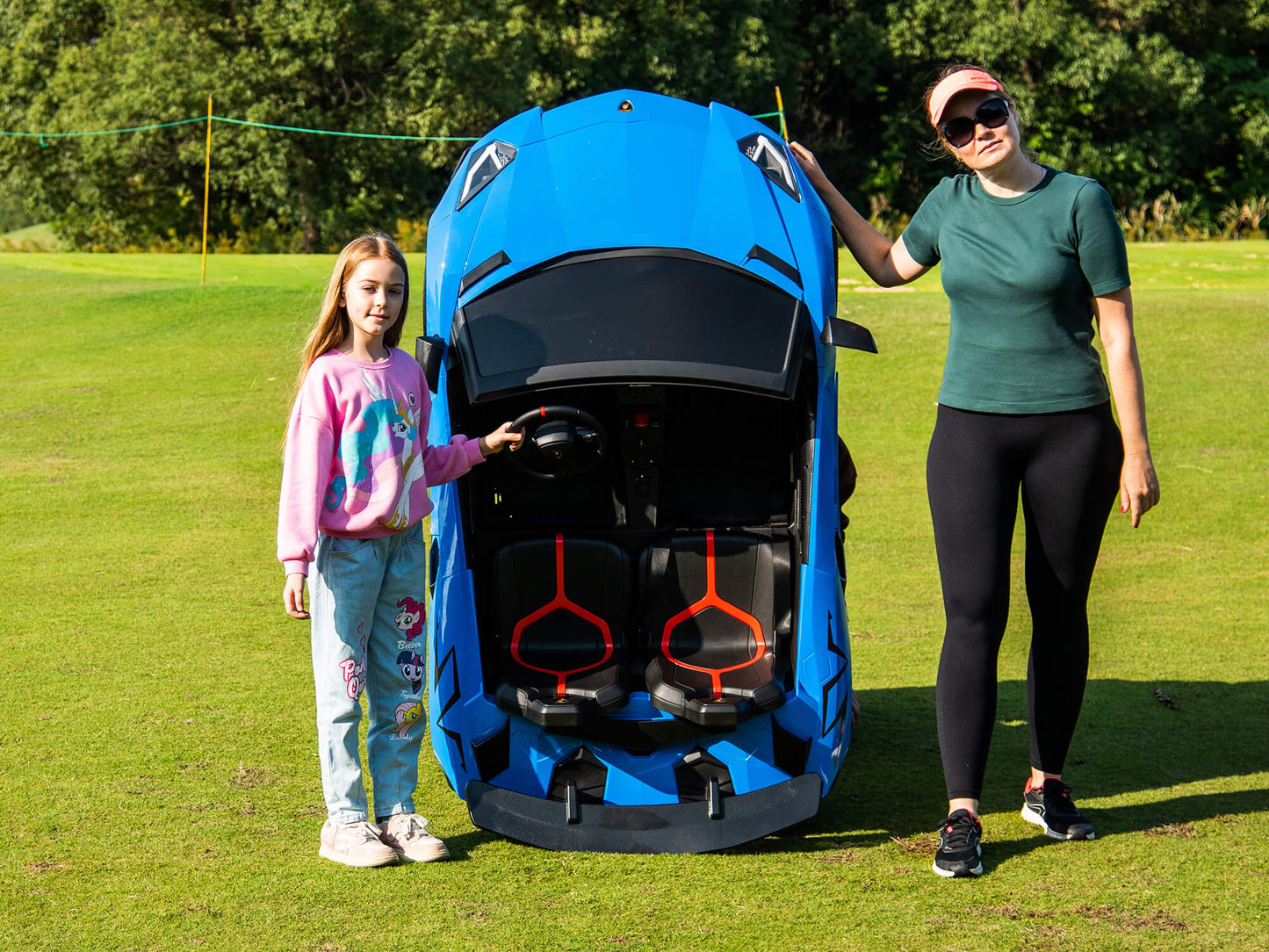 Lamborghini Aventador XXL 24V Big Kids Ride-On Car | Blue