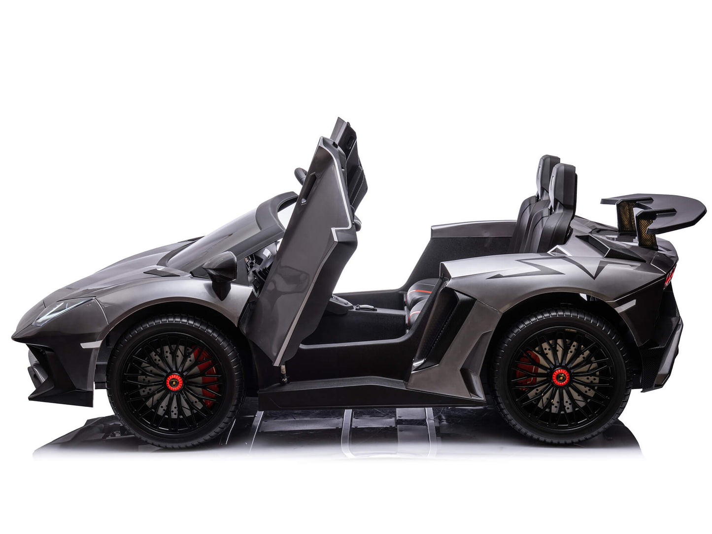 Lamborghini Aventador XXL 24V Big Kids Ride-On Car | Gray