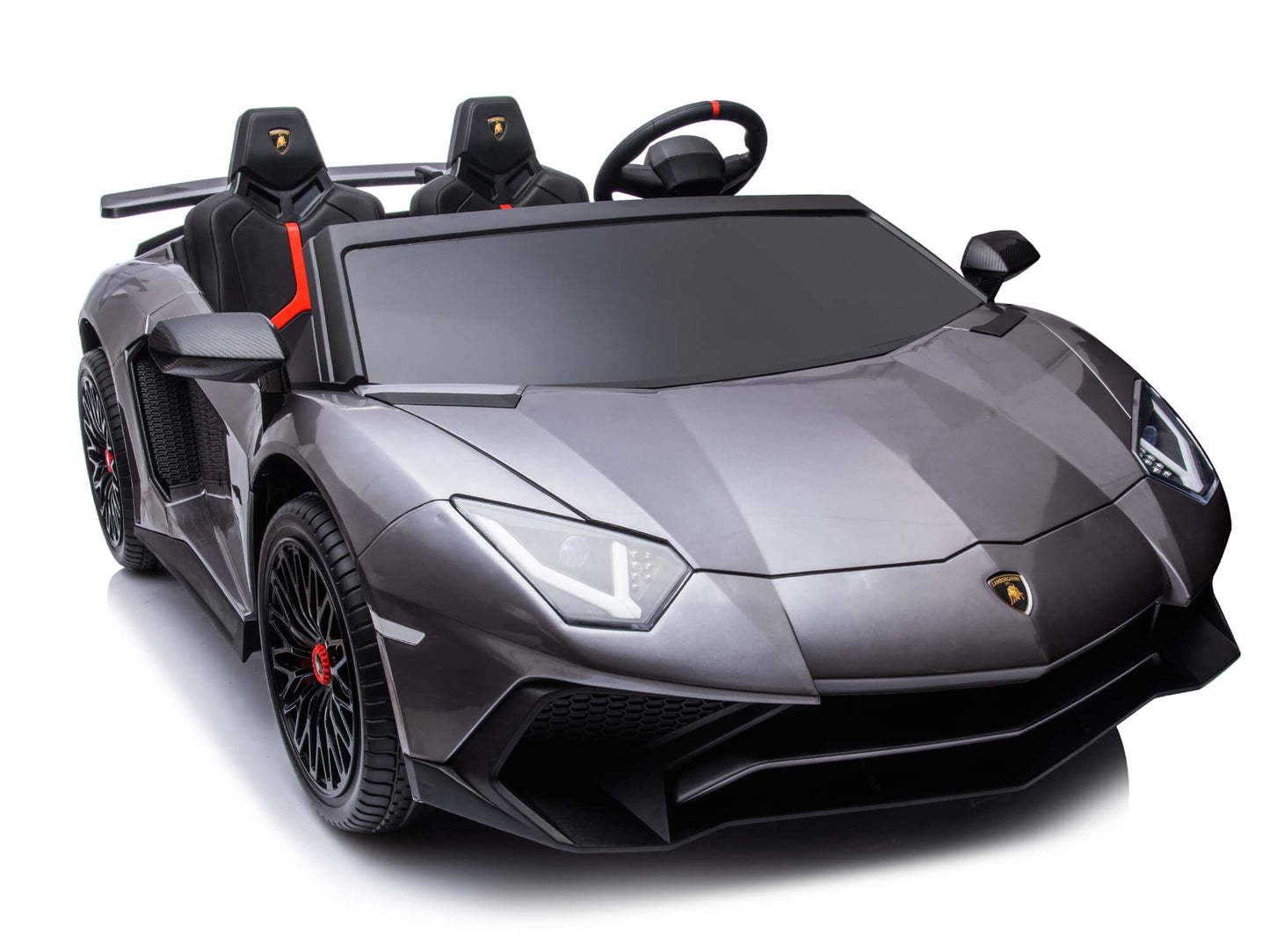 Lamborghini Aventador XXL 24V Big Kids Ride-On Car | Gray