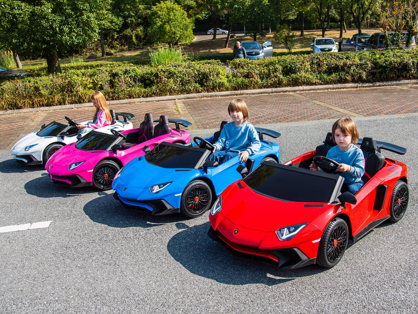 Lamborghini Aventador XXL 24V Big Kids Ride-On Car | Yellow