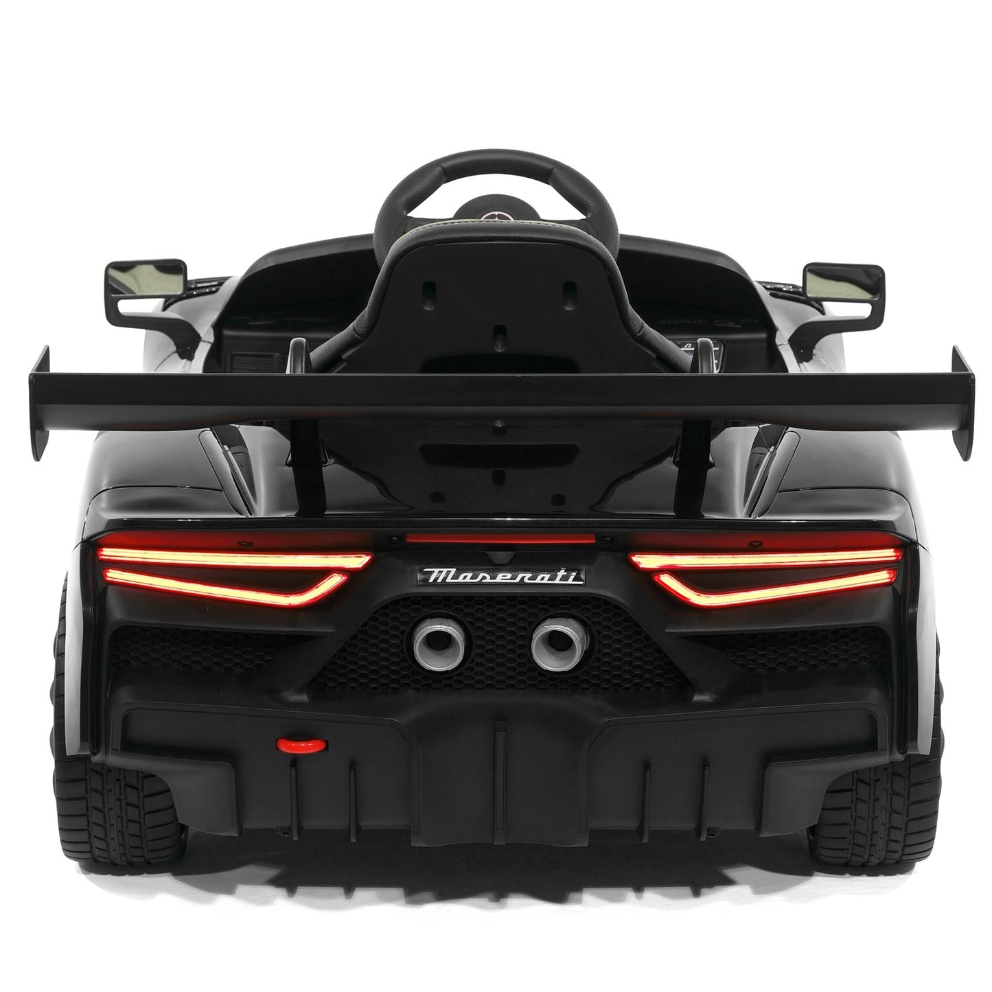 Maserati GT2 24V Kids Ride-On Car with R/C Parental Remote | Black