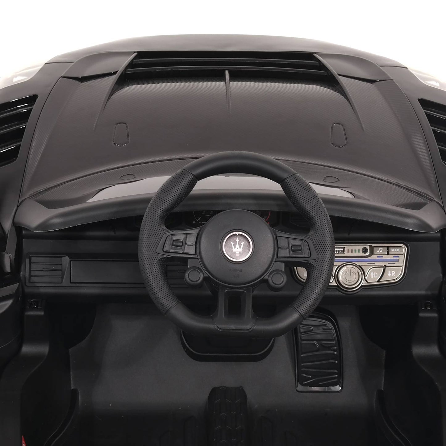 Maserati GT2 24V Kids Ride-On Car with R/C Parental Remote | Black