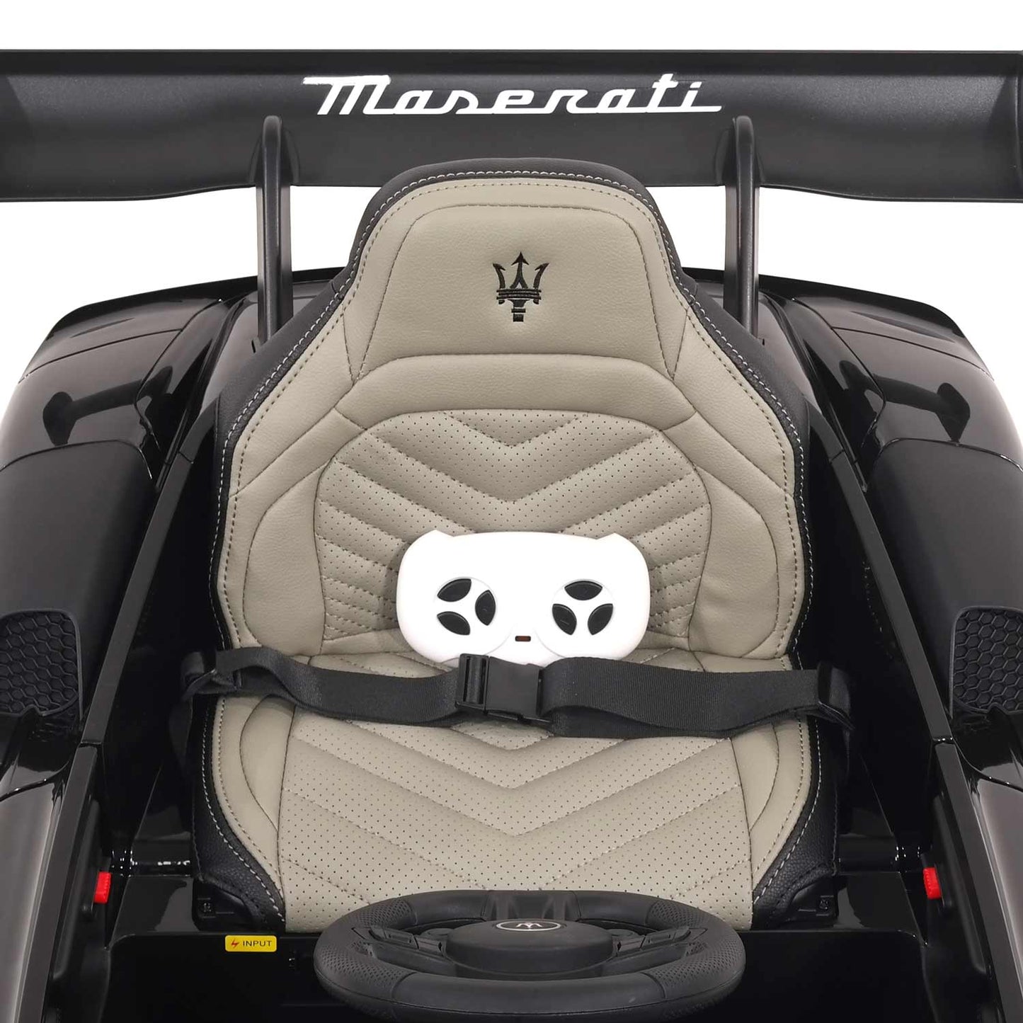 Maserati GT2 24V Kids Ride-On Car with R/C Parental Remote | Black