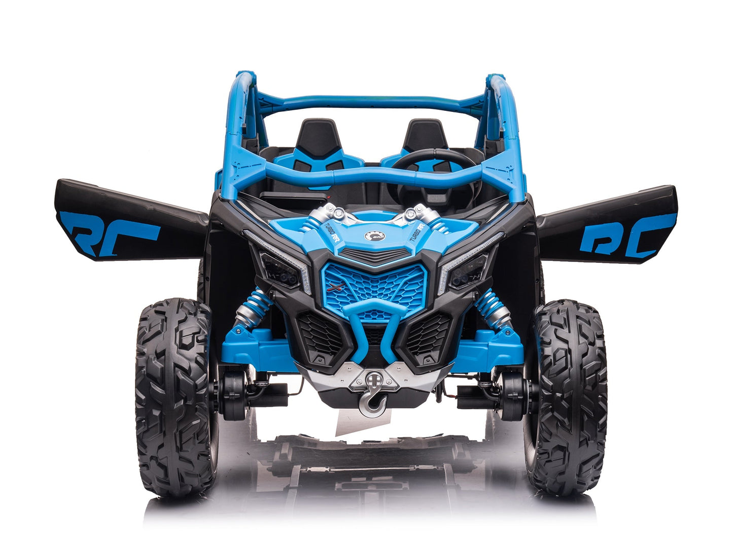 Can-Am Maverick XL Custom Edition 24V Kids Ride-On UTV Buggy Car | Blue