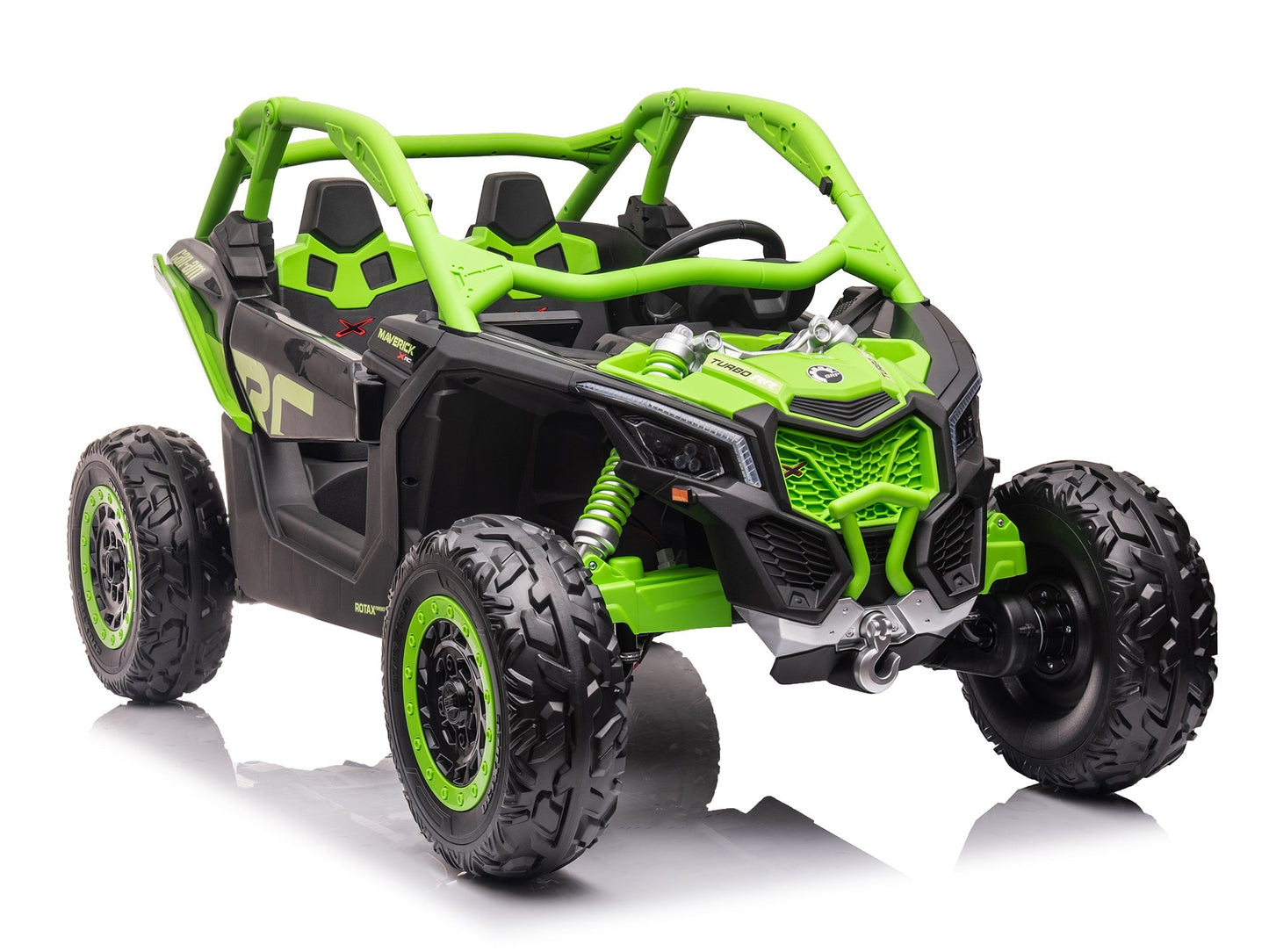 Can-Am Maverick XL Custom Edition 24V Kids Ride-On UTV Buggy Car | Green