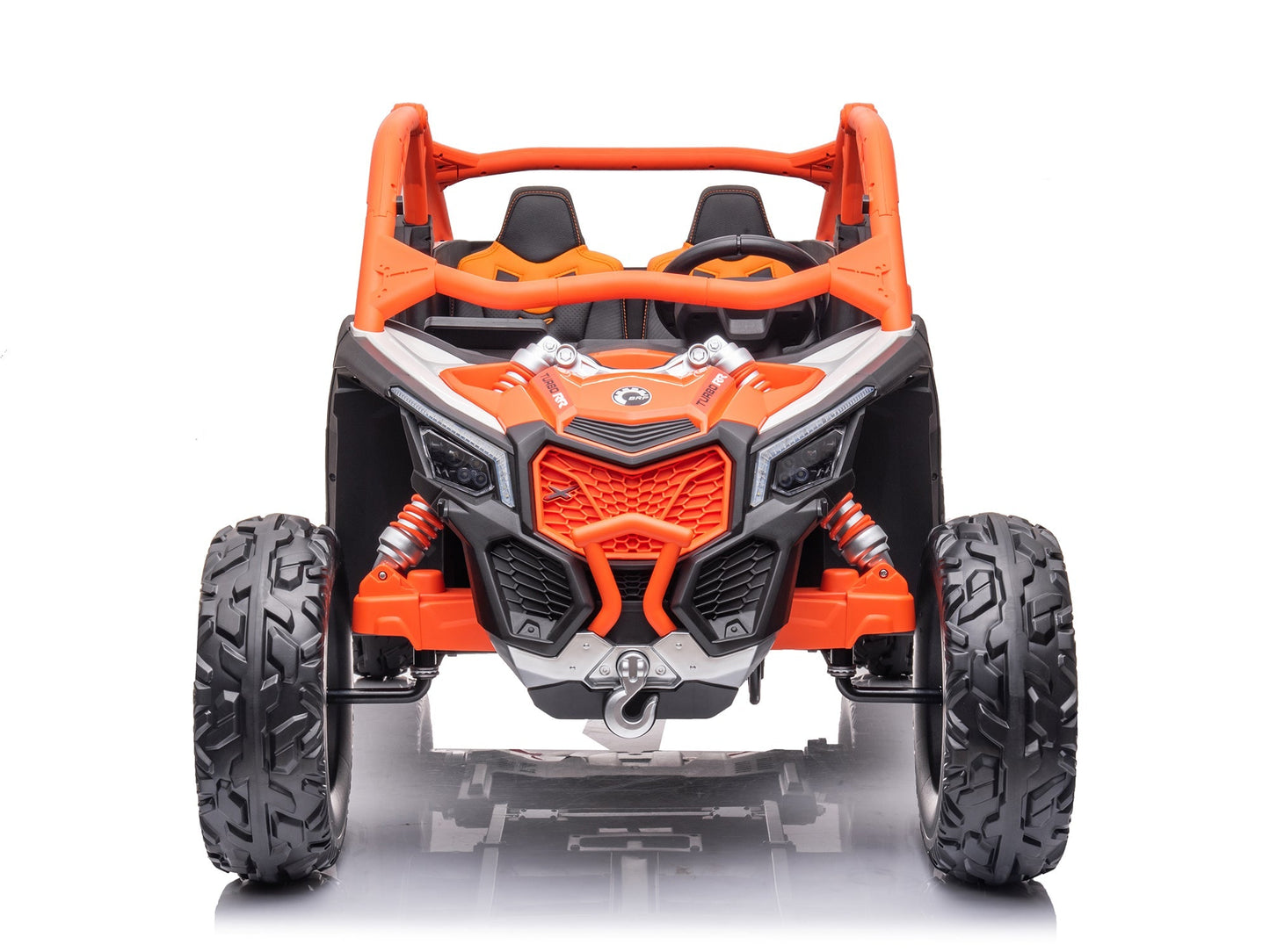 Can-Am Maverick XL Custom Edition 24V Kids Ride-On UTV Buggy Car | Orange