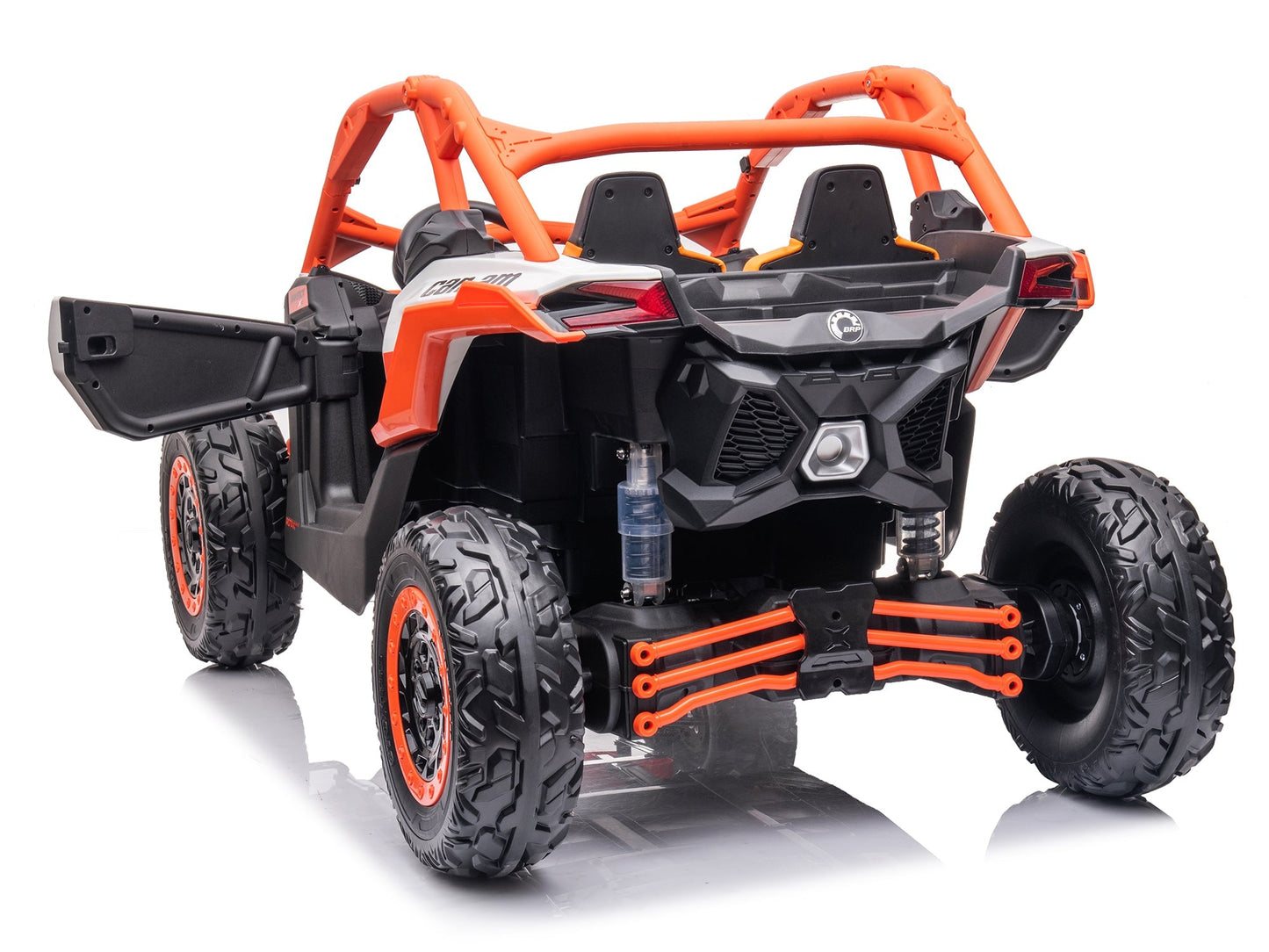 Can-Am Maverick XL Custom Edition 24V Kids Ride-On UTV Buggy Car | Orange