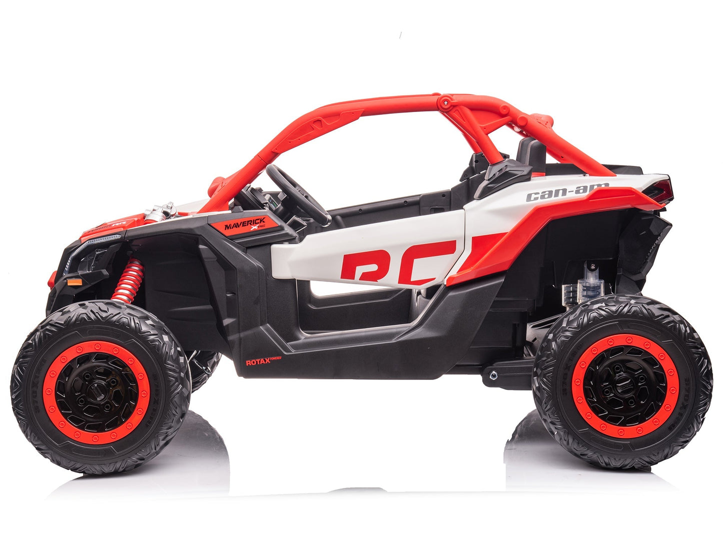 Can-Am Maverick XL Custom Edition 24V Kids Ride-On UTV Buggy Car | Red