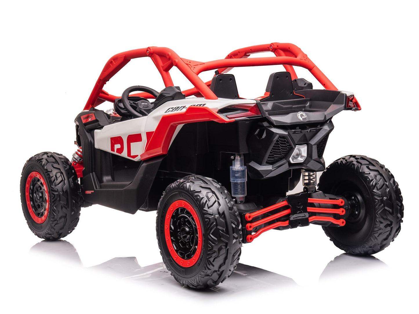 Can-Am Maverick XL Custom Edition 24V Kids Ride-On UTV Buggy Car | Red