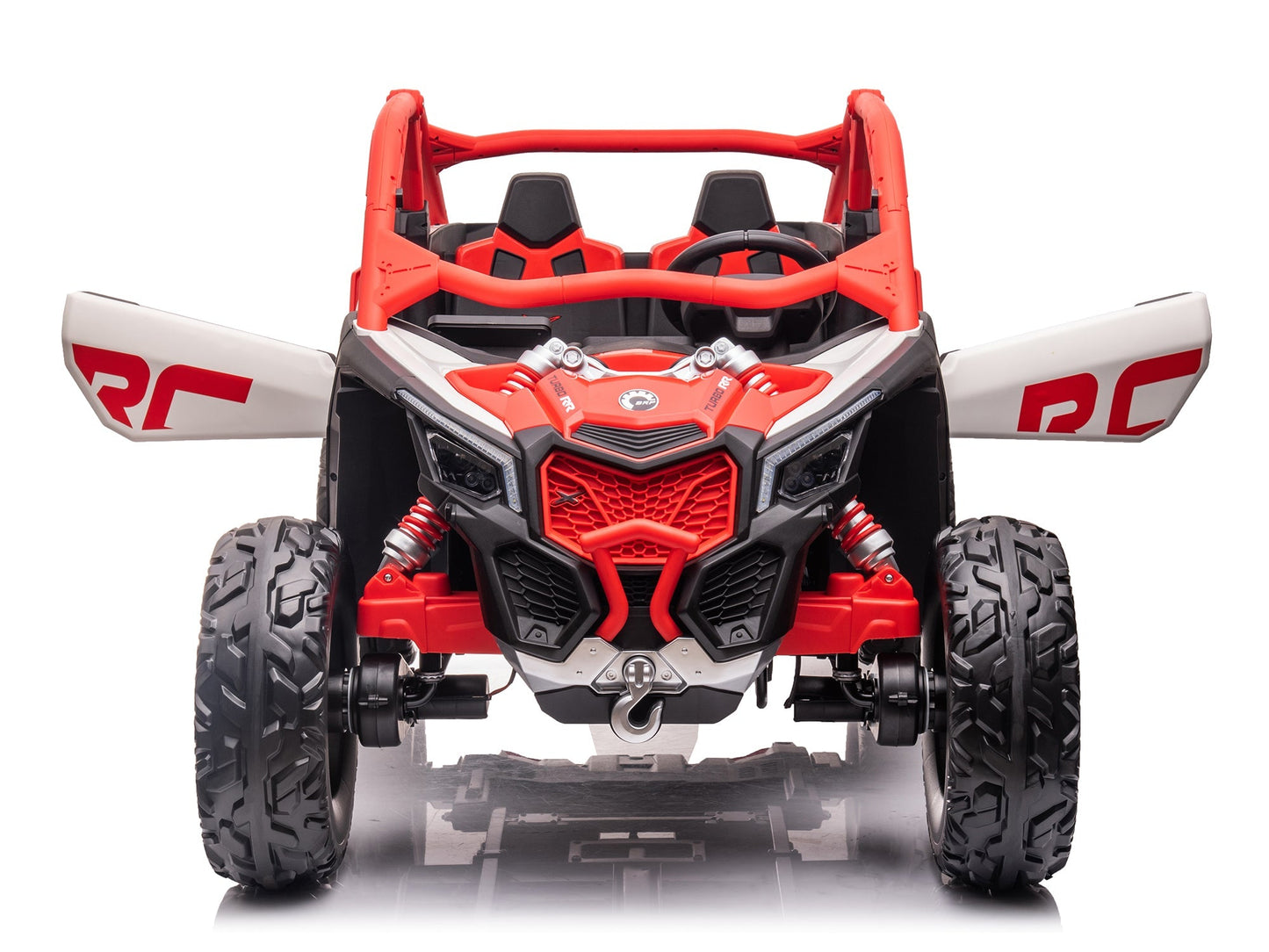 Can-Am Maverick XL Custom Edition 24V Kids Ride-On UTV Buggy Car | Red