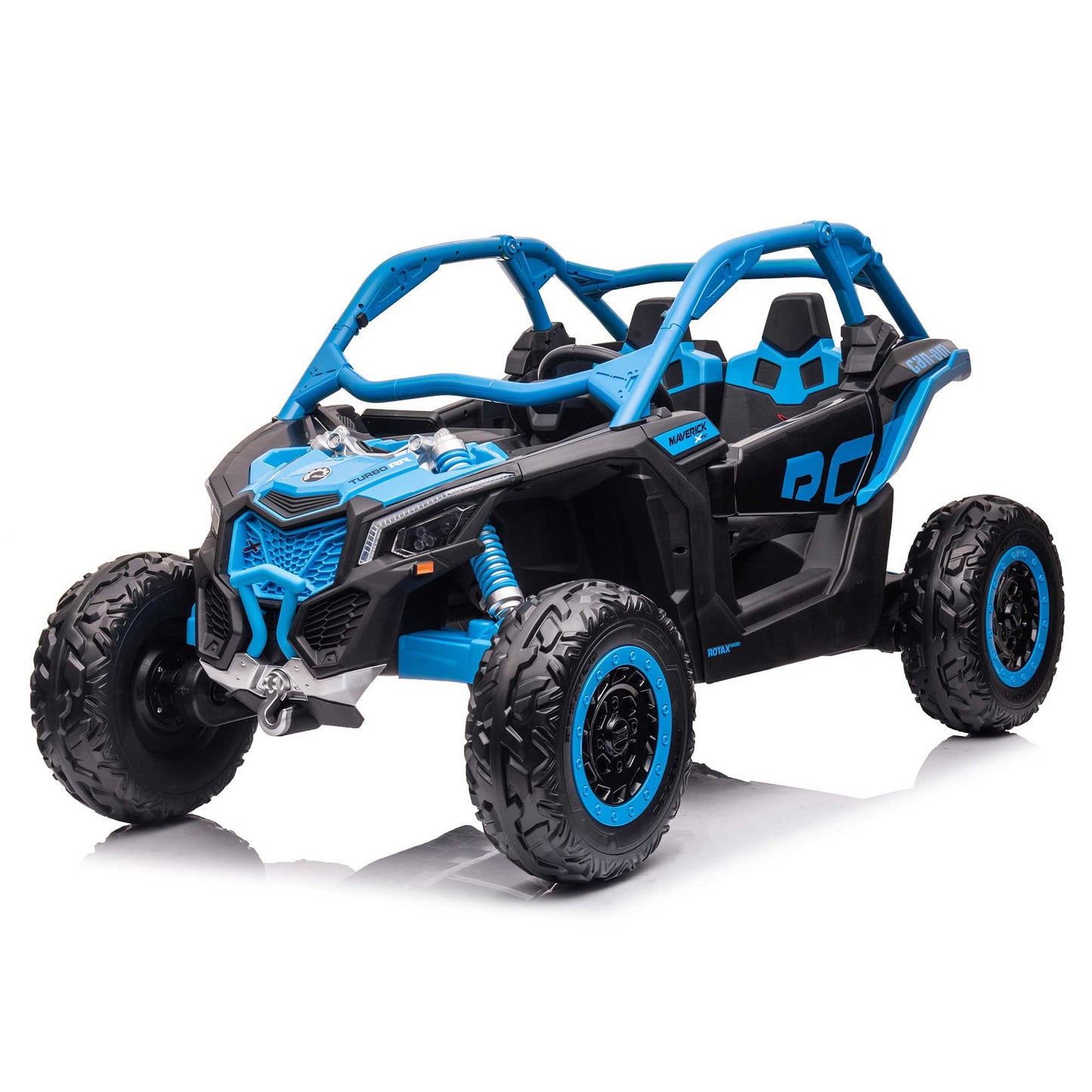Can-Am Maverick XL Custom Edition 24V Kids Ride-On UTV Buggy Car | Blue