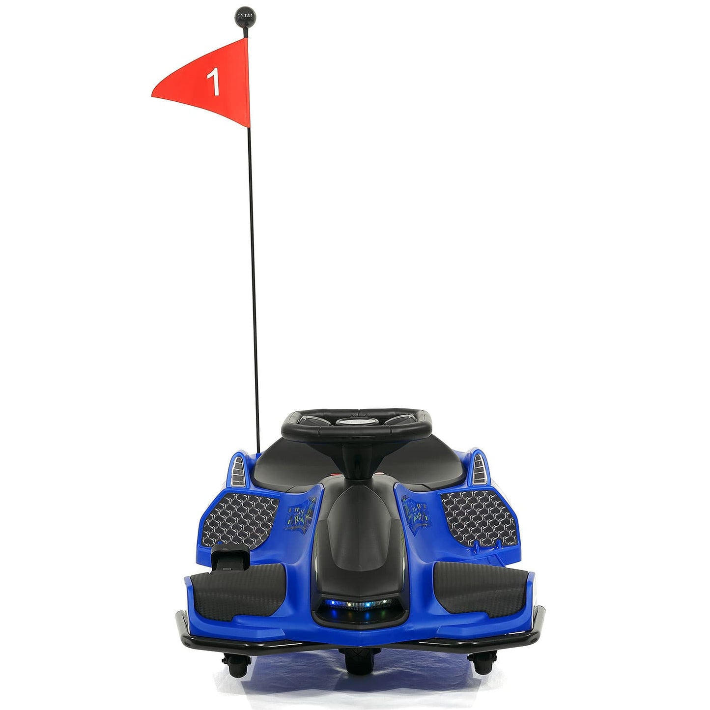 360° Drift Glider 24V Kids Ride-On Go-Kart | Blue