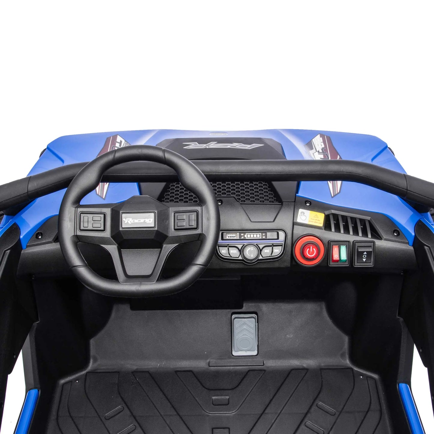 Trail Runner 24V 4WD Kids Ride-On UTV with R/C Parental Remote | Blue