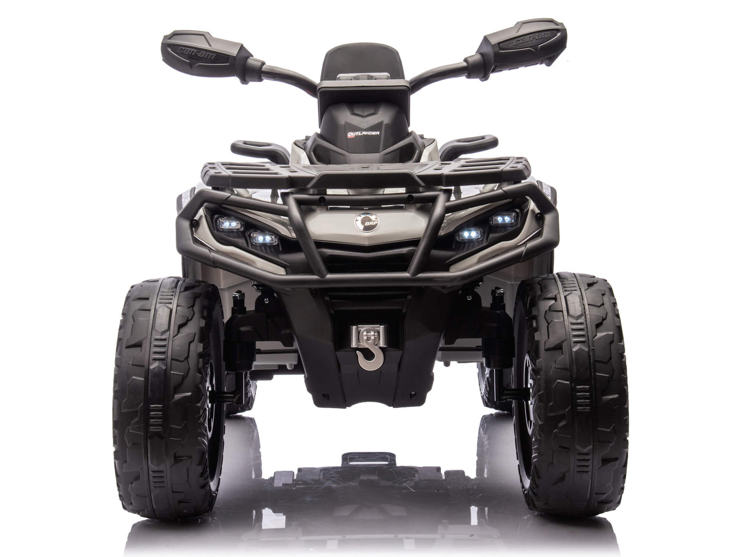 Can-Am Outlander 24V 4WD Kids Ride-On ATV Quad | Gray