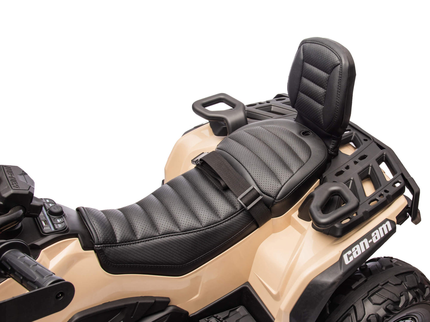 Can-Am Outlander 24V 4WD Kids Ride-On ATV Quad | Deep Pink