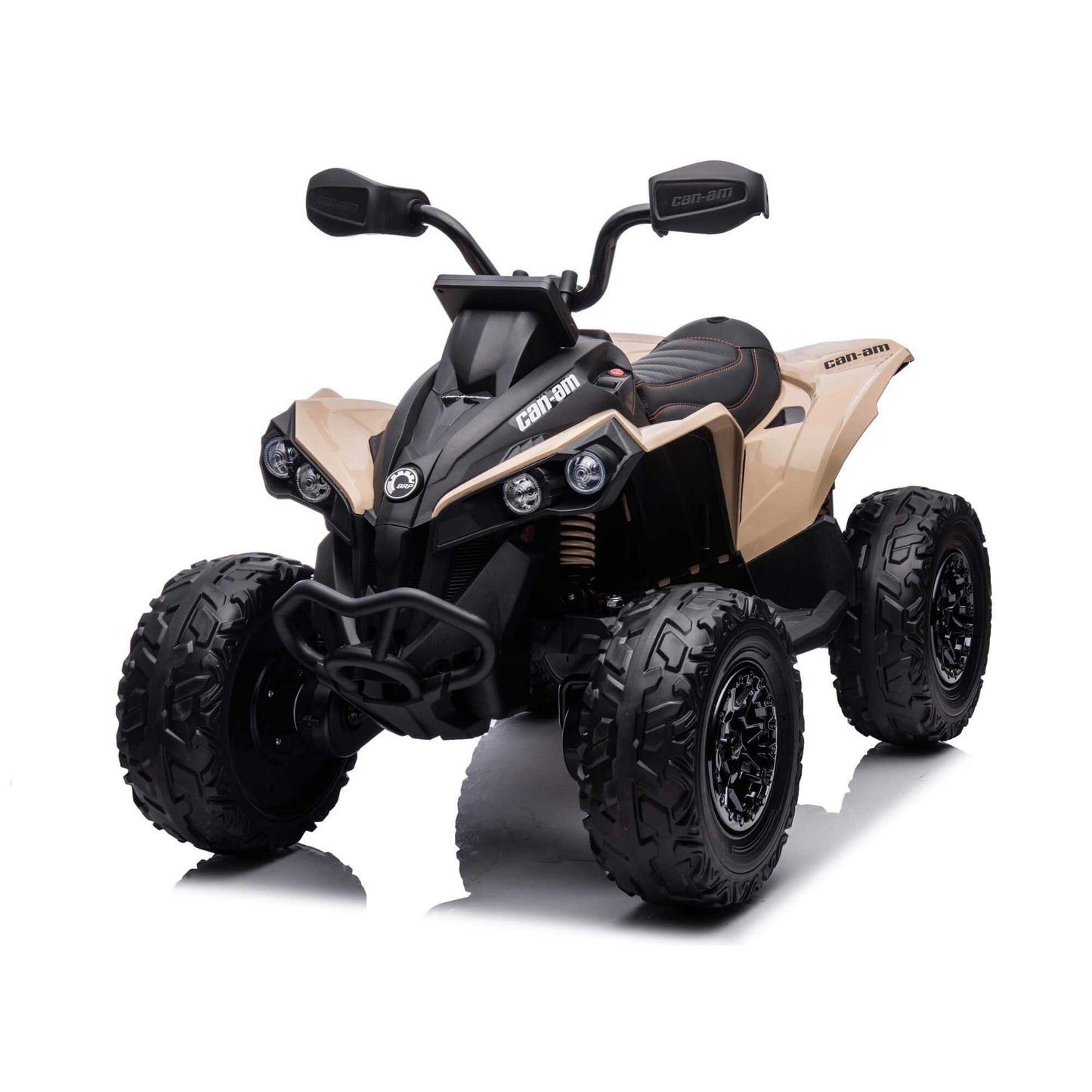 Can-Am Renegade 24V 4WD Kids Ride-On ATV Quad | Desert Tan