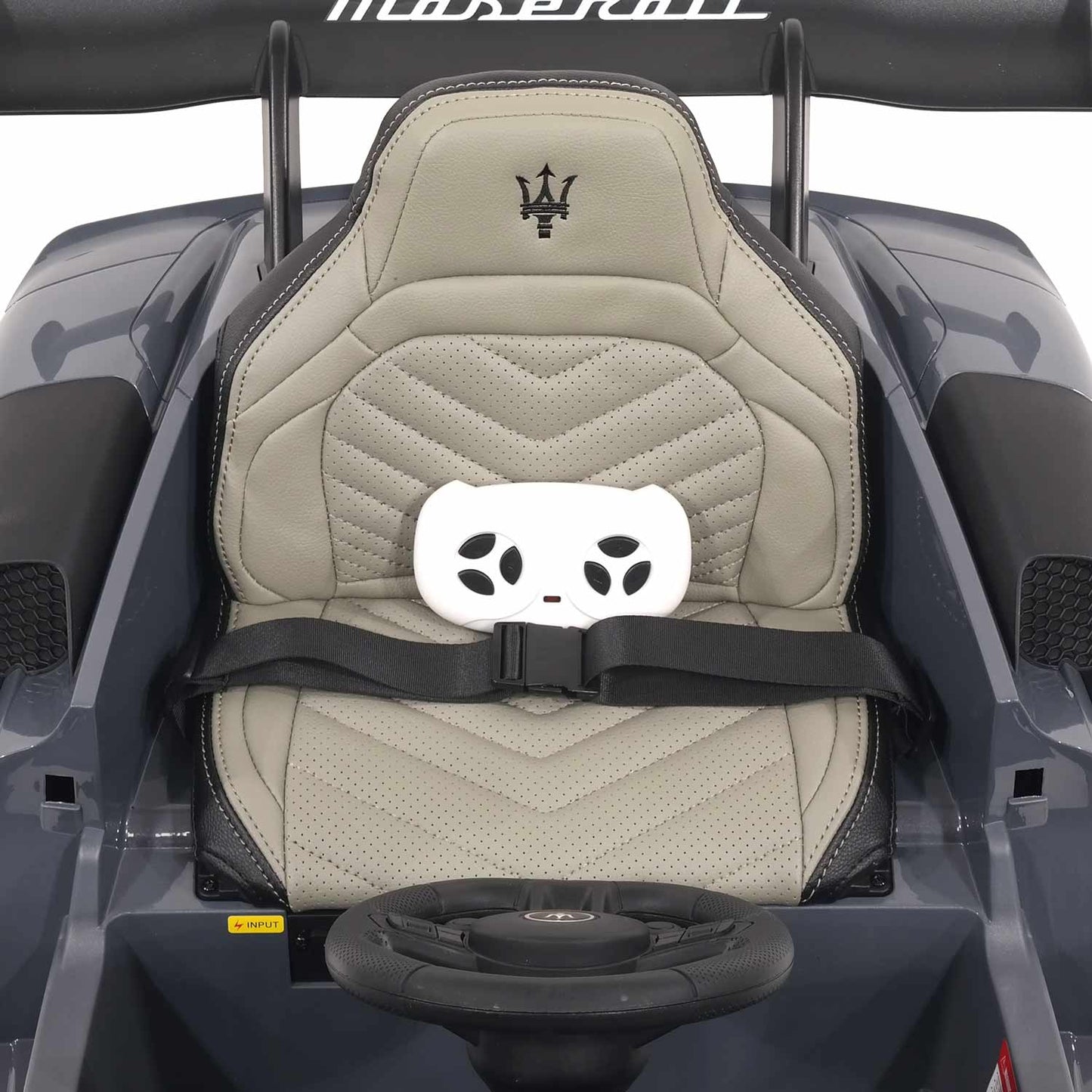 Maserati GT2 24V Kids Ride-On Car with R/C Parental Remote | Gray