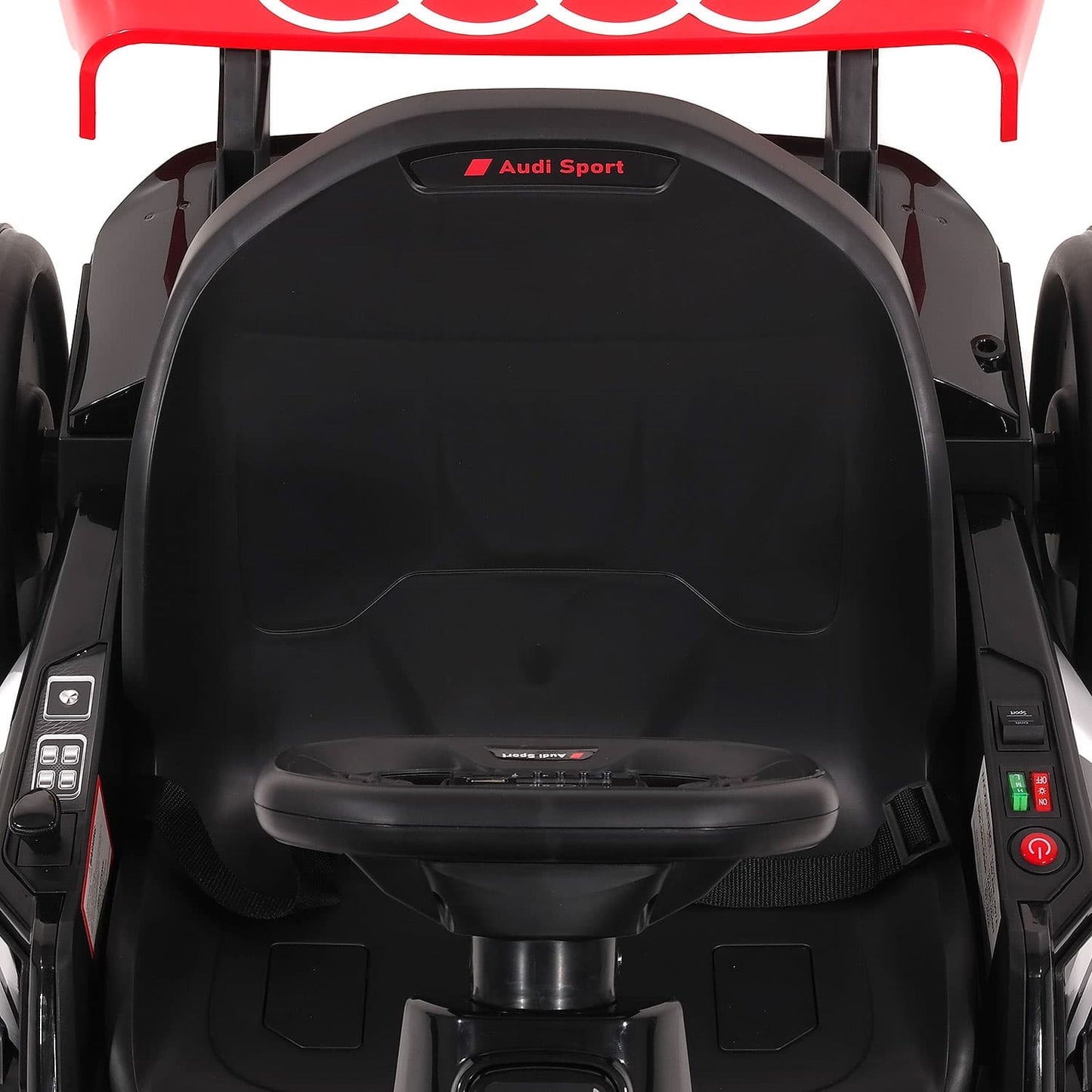 Audi Sport 24V Big Kids Drifting Ride-On Go Kart | Red