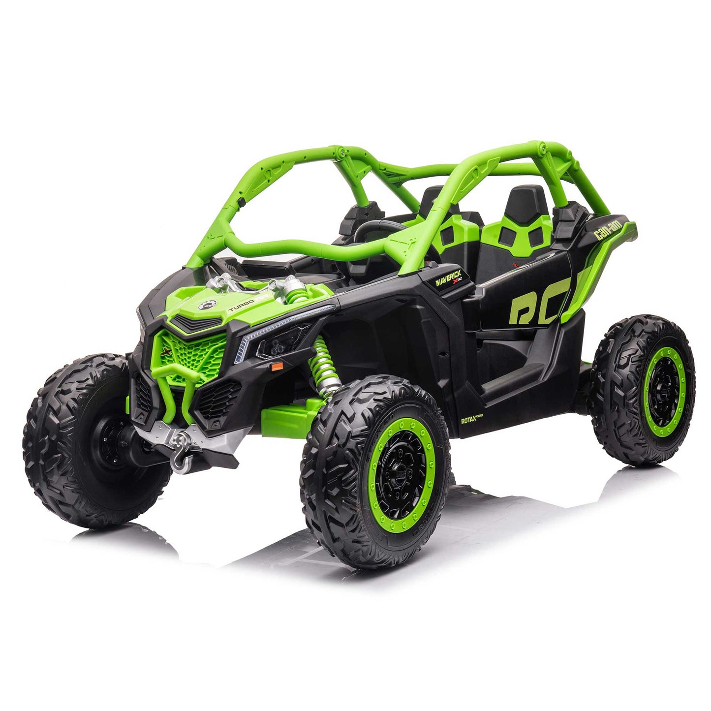 Can-Am Maverick XL Custom Edition 24V Kids Ride-On UTV Buggy Car | Green