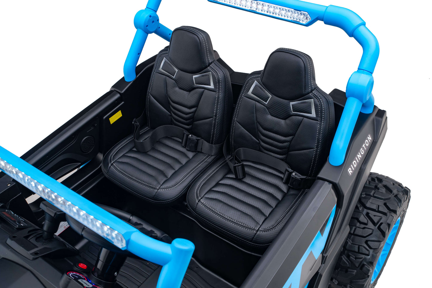 Ridington MAX-R 24V Kids Ride-On UTV Buggy with R/C Parental Remote | Blue
