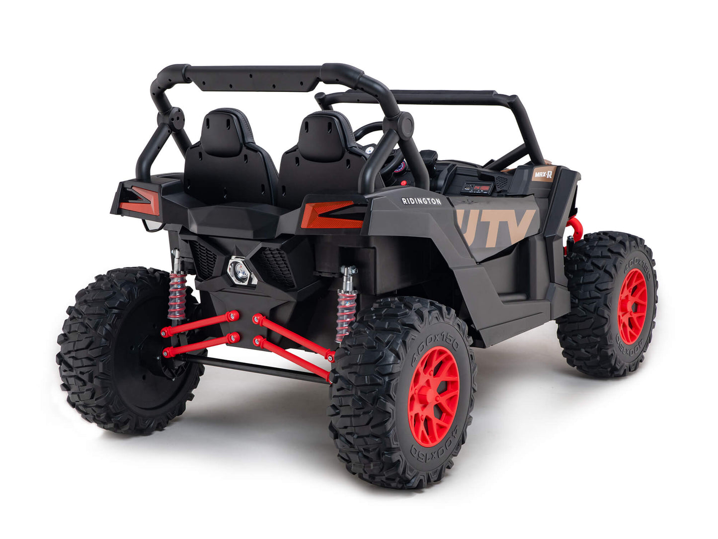 Ridington MAX-R 24V Kids Ride-On UTV Buggy with R/C Parental Remote | Black