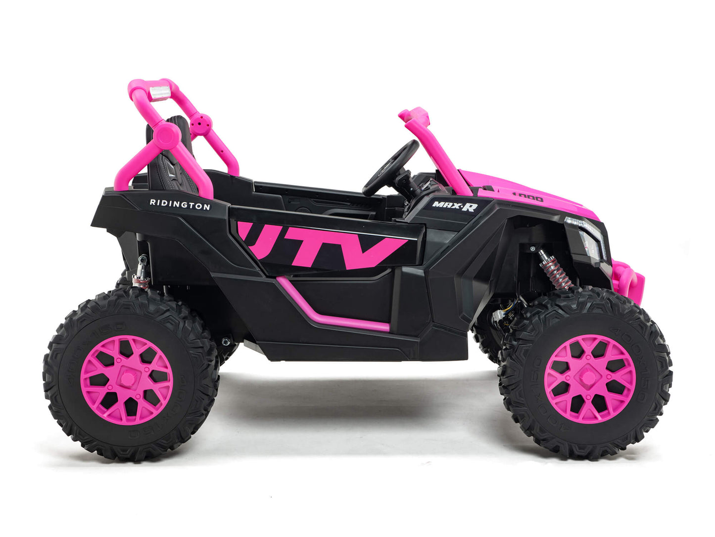 Ridington MAX-R 24V Kids Ride-On UTV Buggy with R/C Parental Remote | Pink
