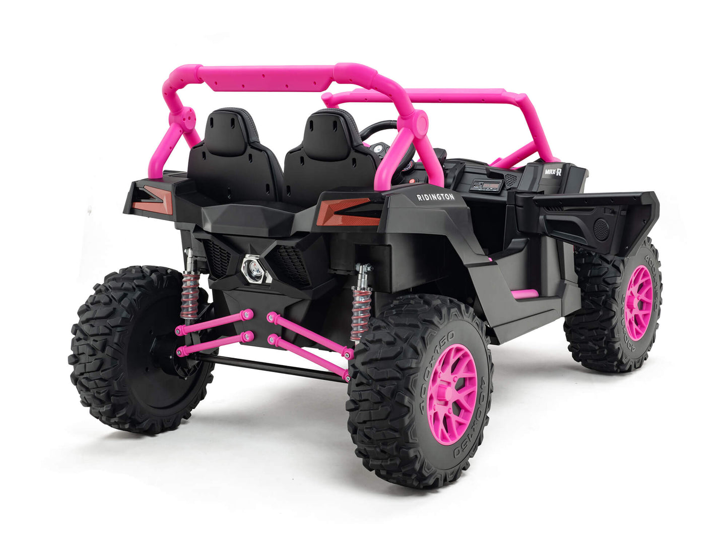 Ridington MAX-R 24V Kids Ride-On UTV Buggy with R/C Parental Remote | Pink