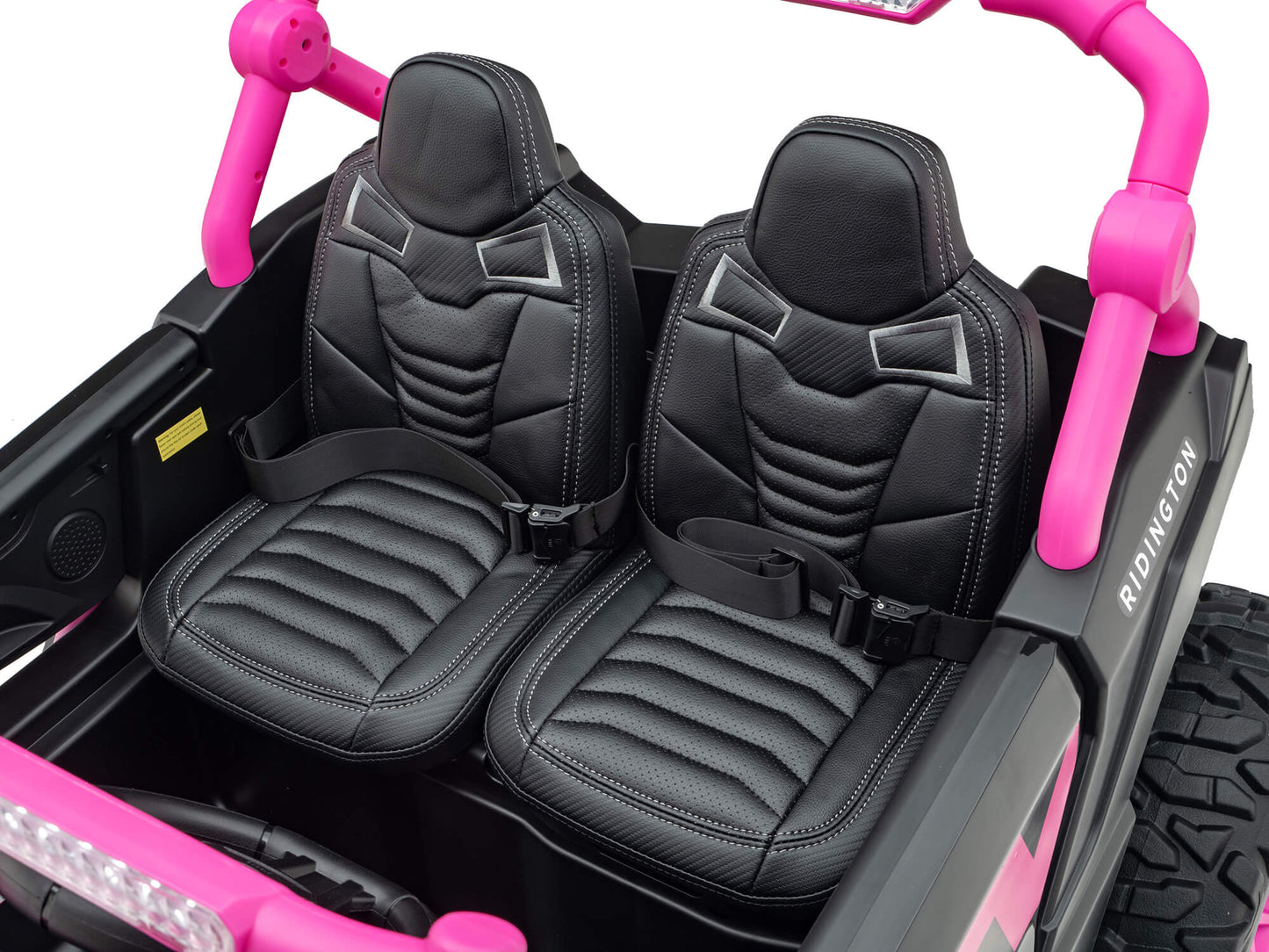 Ridington MAX-R 24V Kids Ride-On UTV Buggy with R/C Parental Remote | Pink