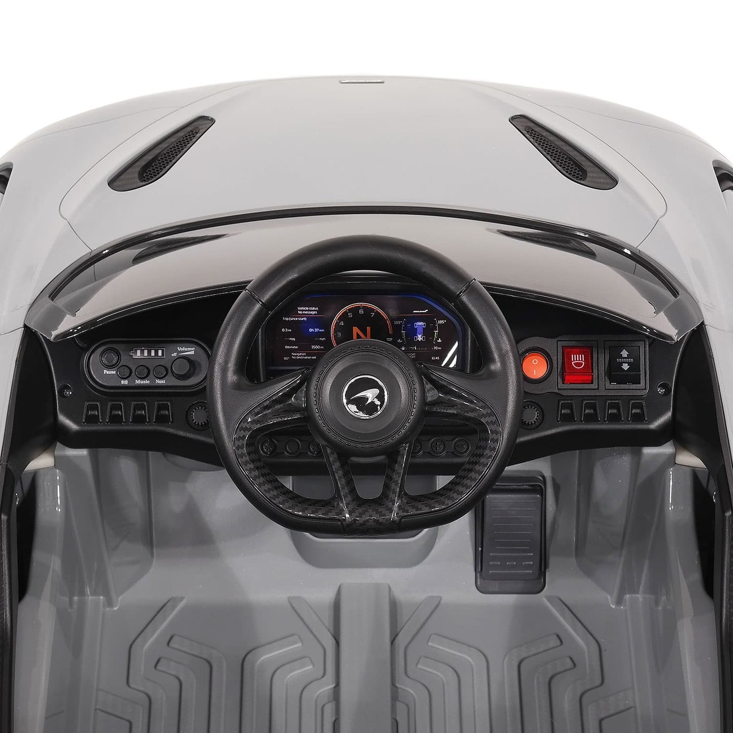 McLaren 765LT 12V Kids Ride-On Car with R/C Parental Remote | Blue