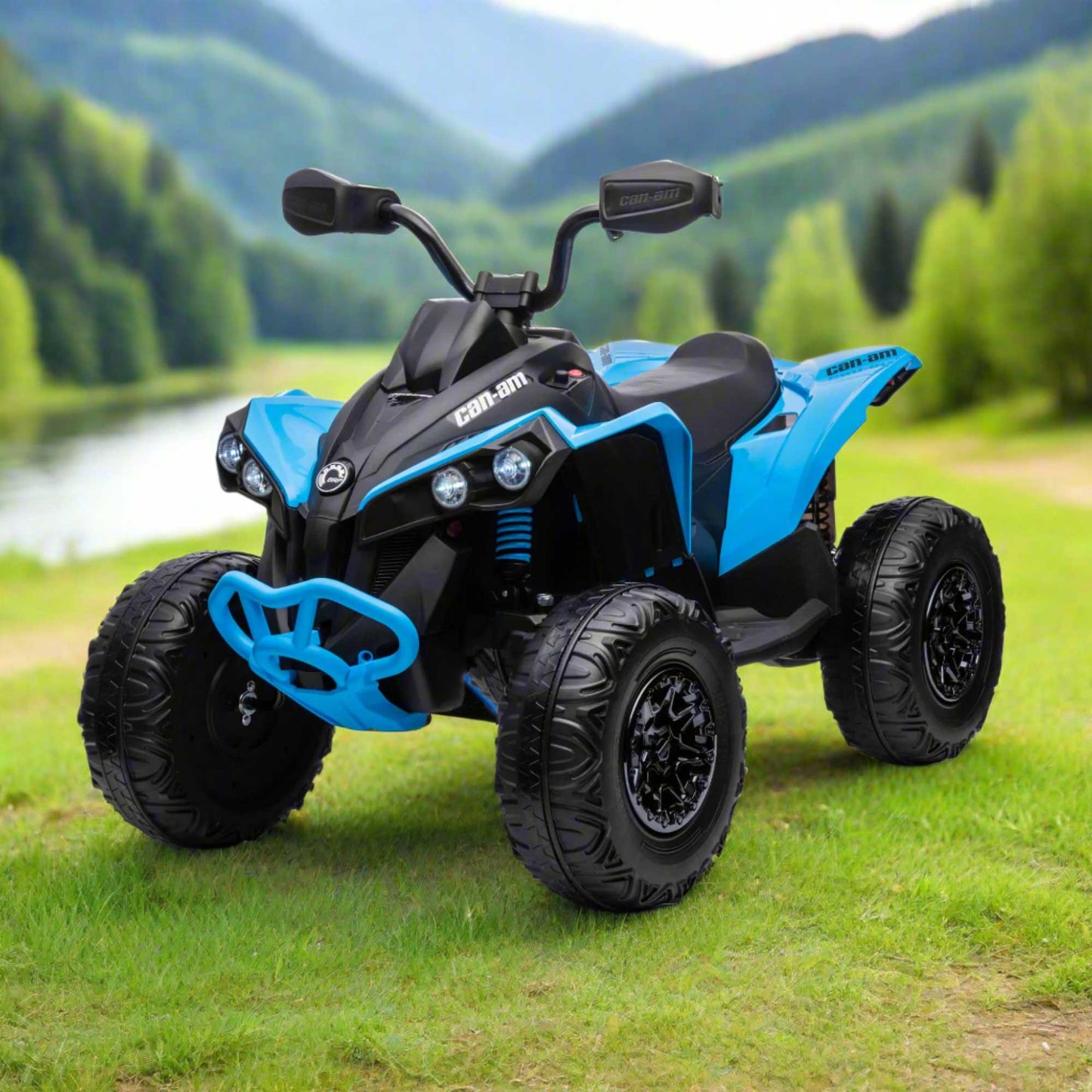 Can-Am Renegade 24V 4WD Kids Ride-On ATV Quad | Blue