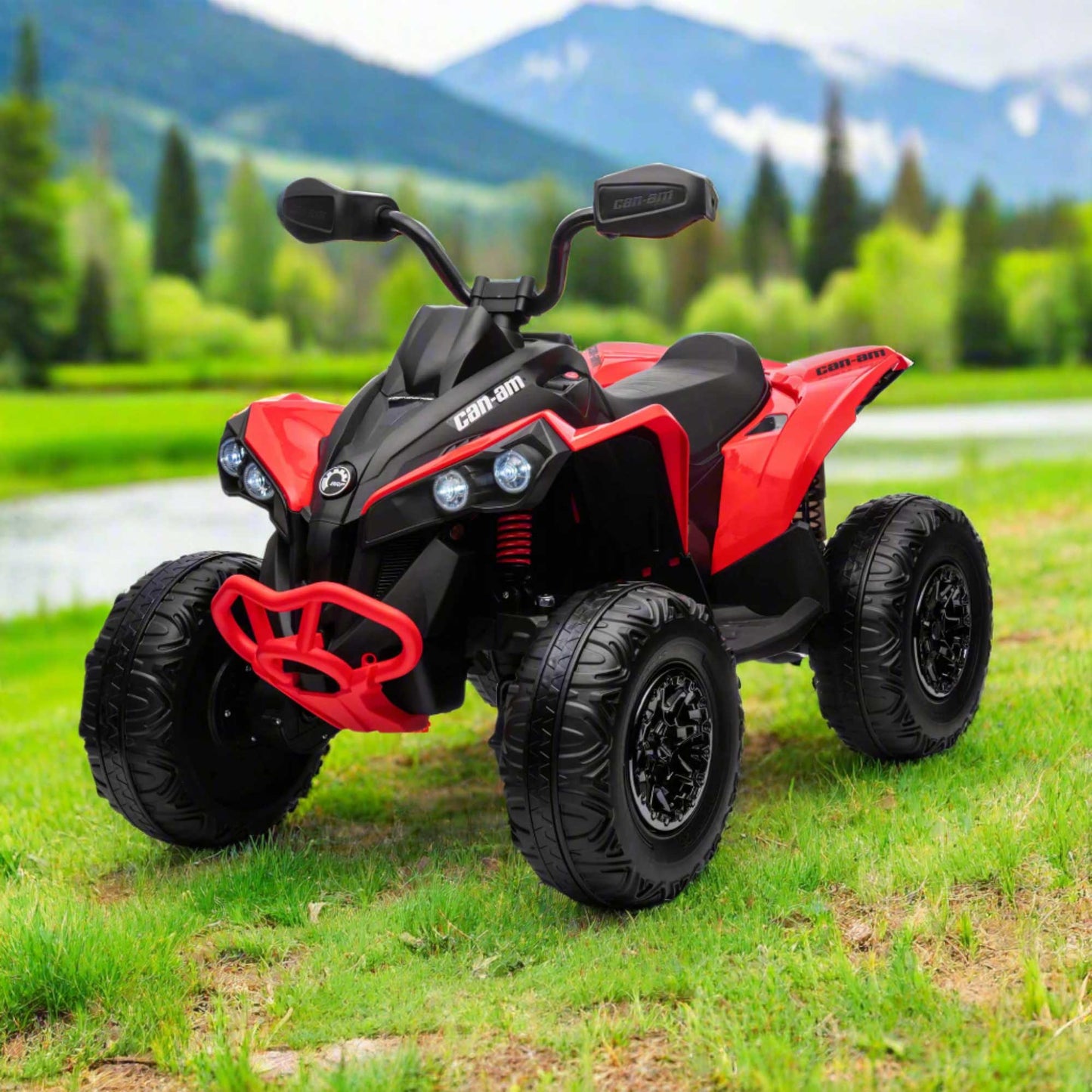 Can-Am Renegade 24V 4WD Kids Ride-On ATV Quad | Red
