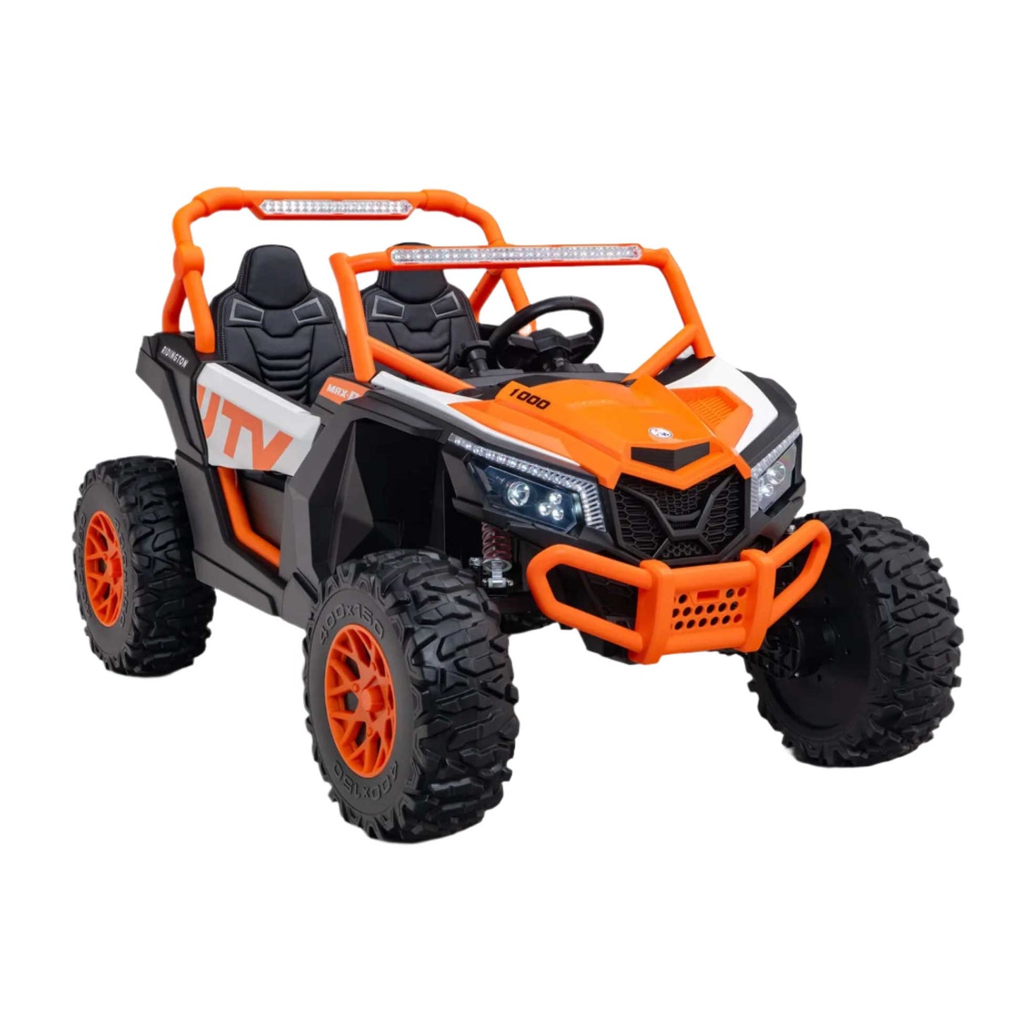 Ridington MAX-R 24V Kids Ride-On UTV Buggy with R/C Parental Remote | Orange
