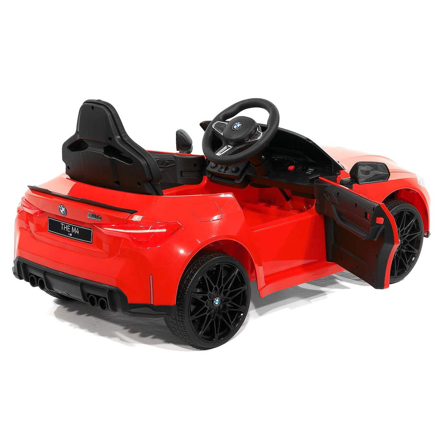 BMW M4 12V Kids Ride-On Car with R/C Parental Remote | Red