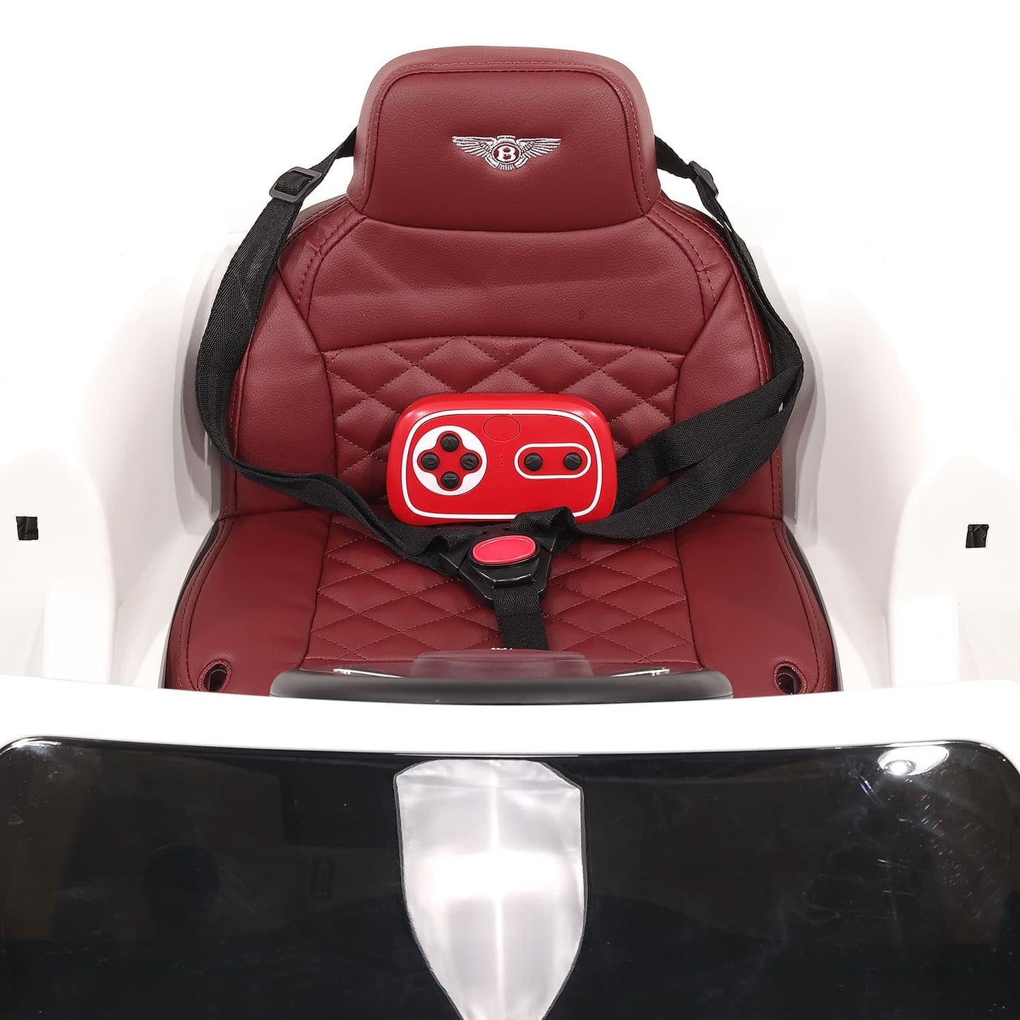 Bentley Mulsanne 12V Kids Ride on Car with Parental Remote Control | White