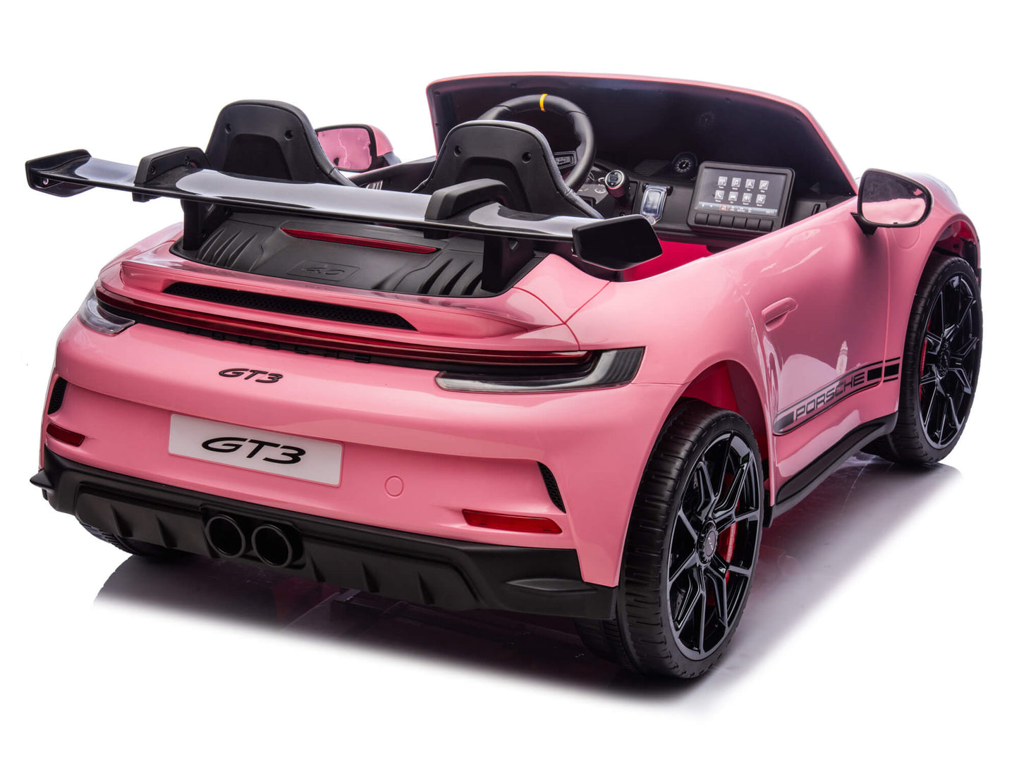 Porsche 911 GT3 24V Kids 2 (Two) Seater Ride On Car | Pink
