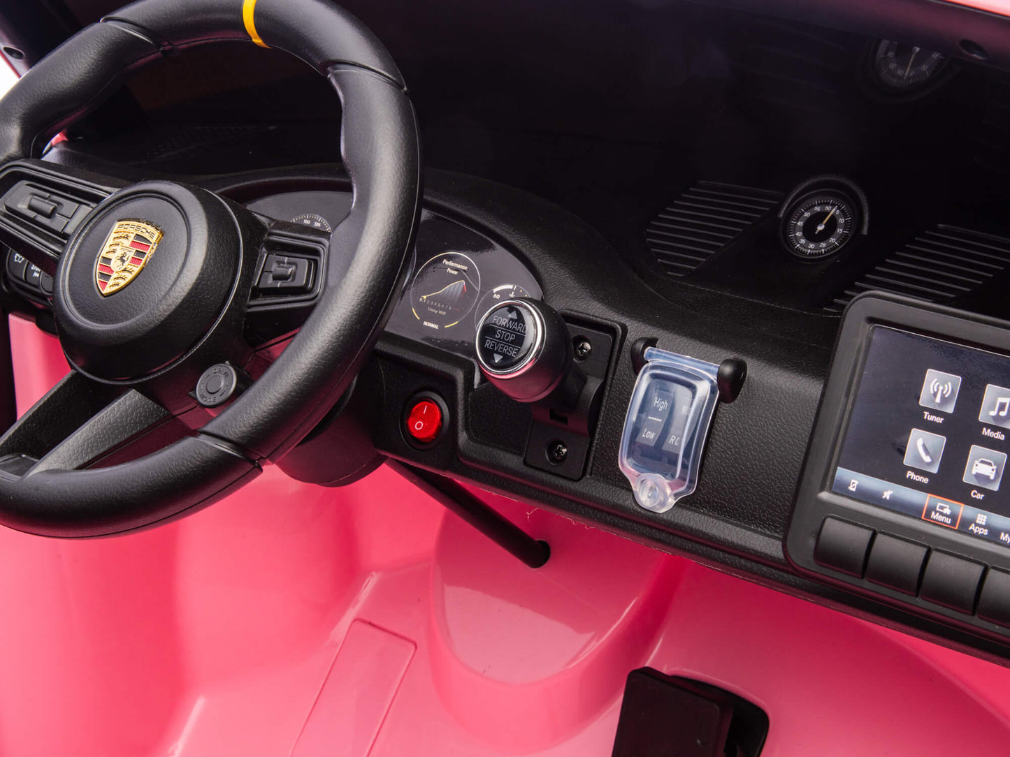 Porsche 911 GT3 24V Kids 2 (Two) Seater Ride On Car | Pink