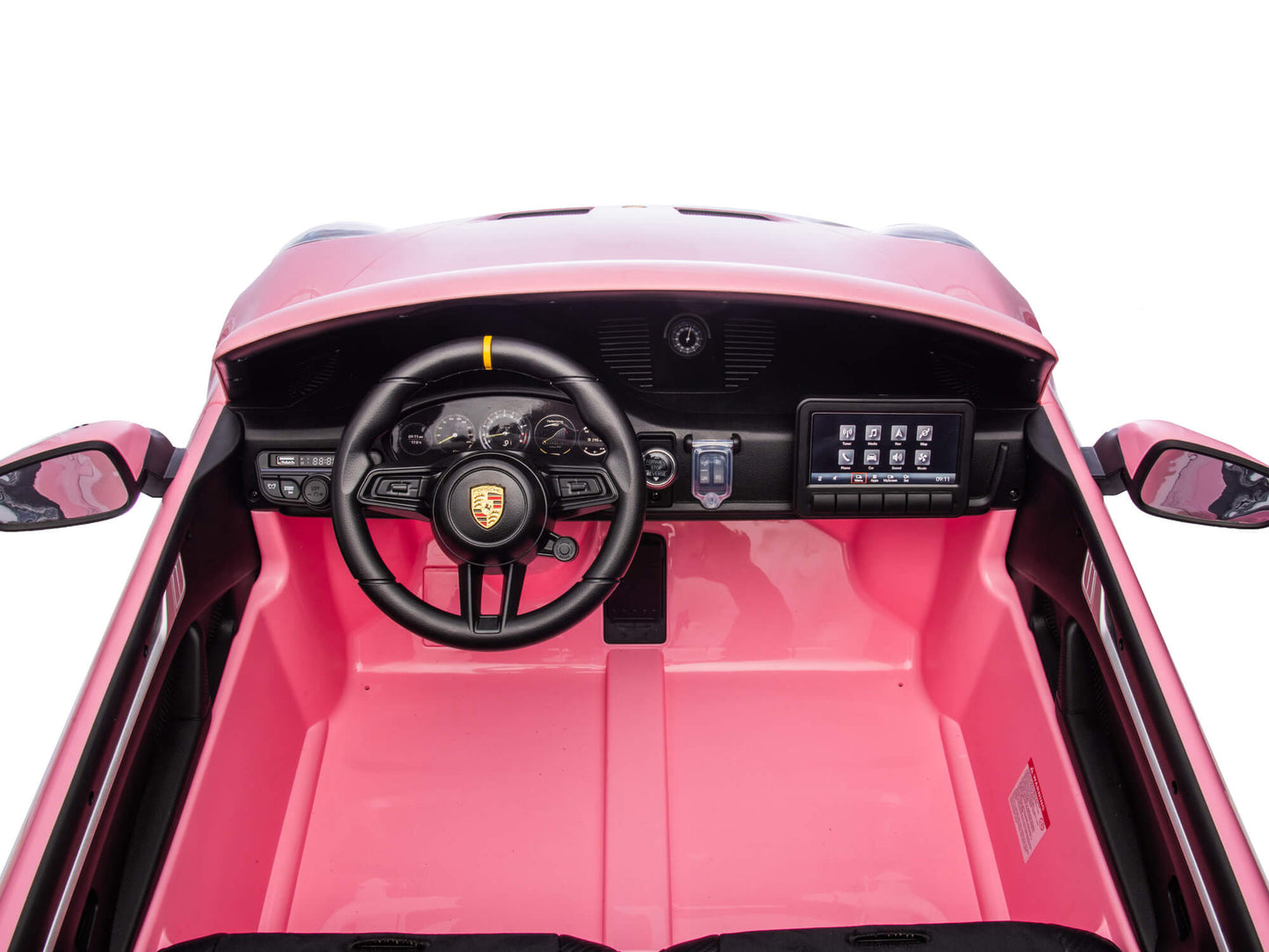 Porsche 911 GT3 24V Kids 2 (Two) Seater Ride On Car | Pink