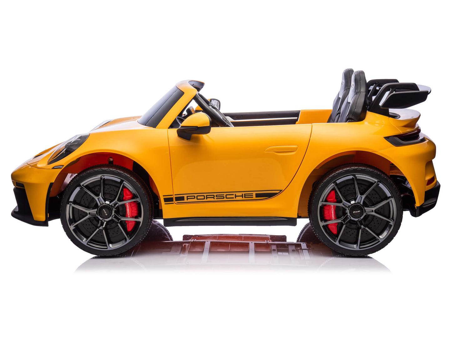 Porsche 911 GT3 24V Kids 2 (Two) Seater Ride On Car | Yellow