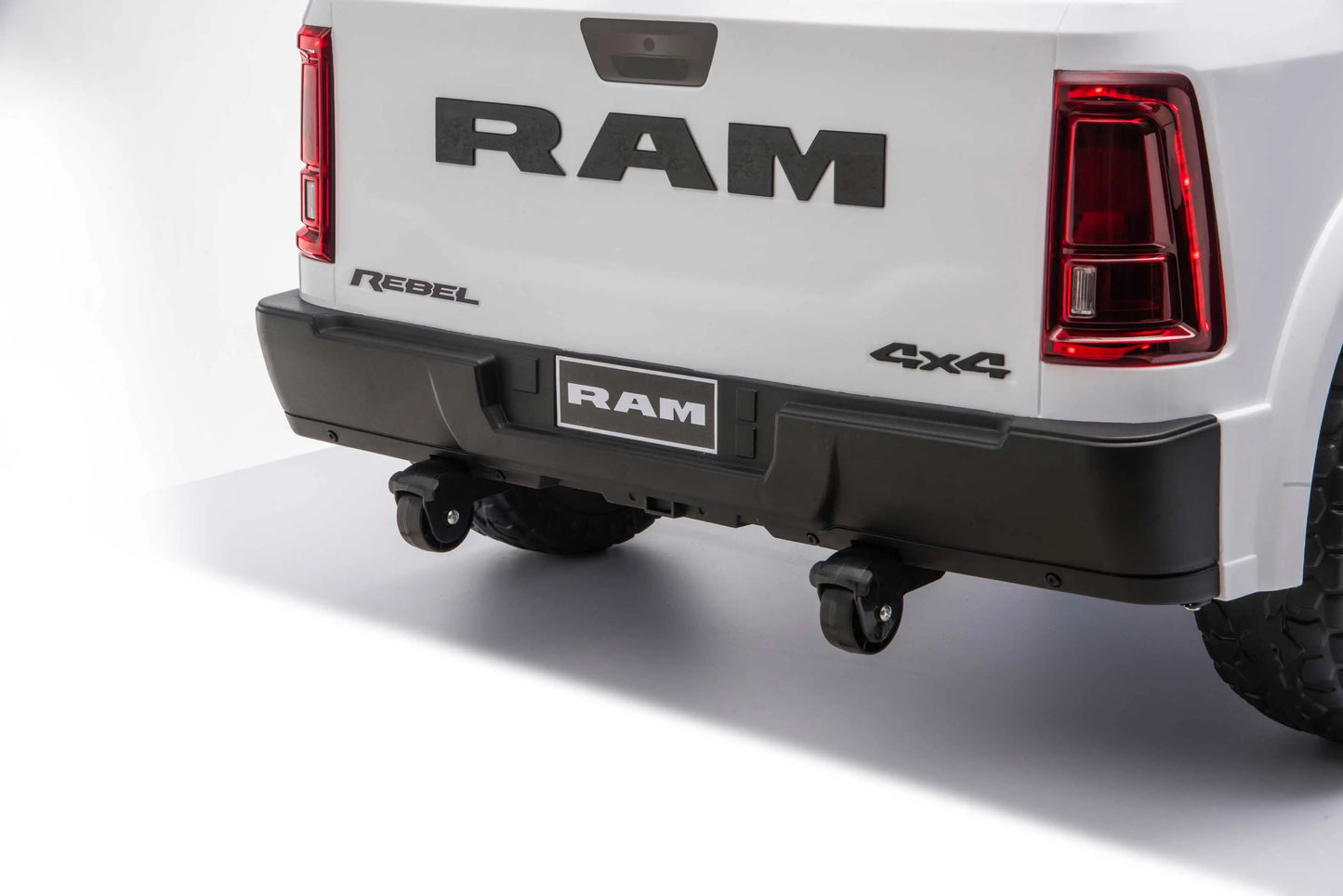 Dodge Ram 2500 Rebel 24V Kids Ride-On Car Truck with R/C Parental Remote | Black