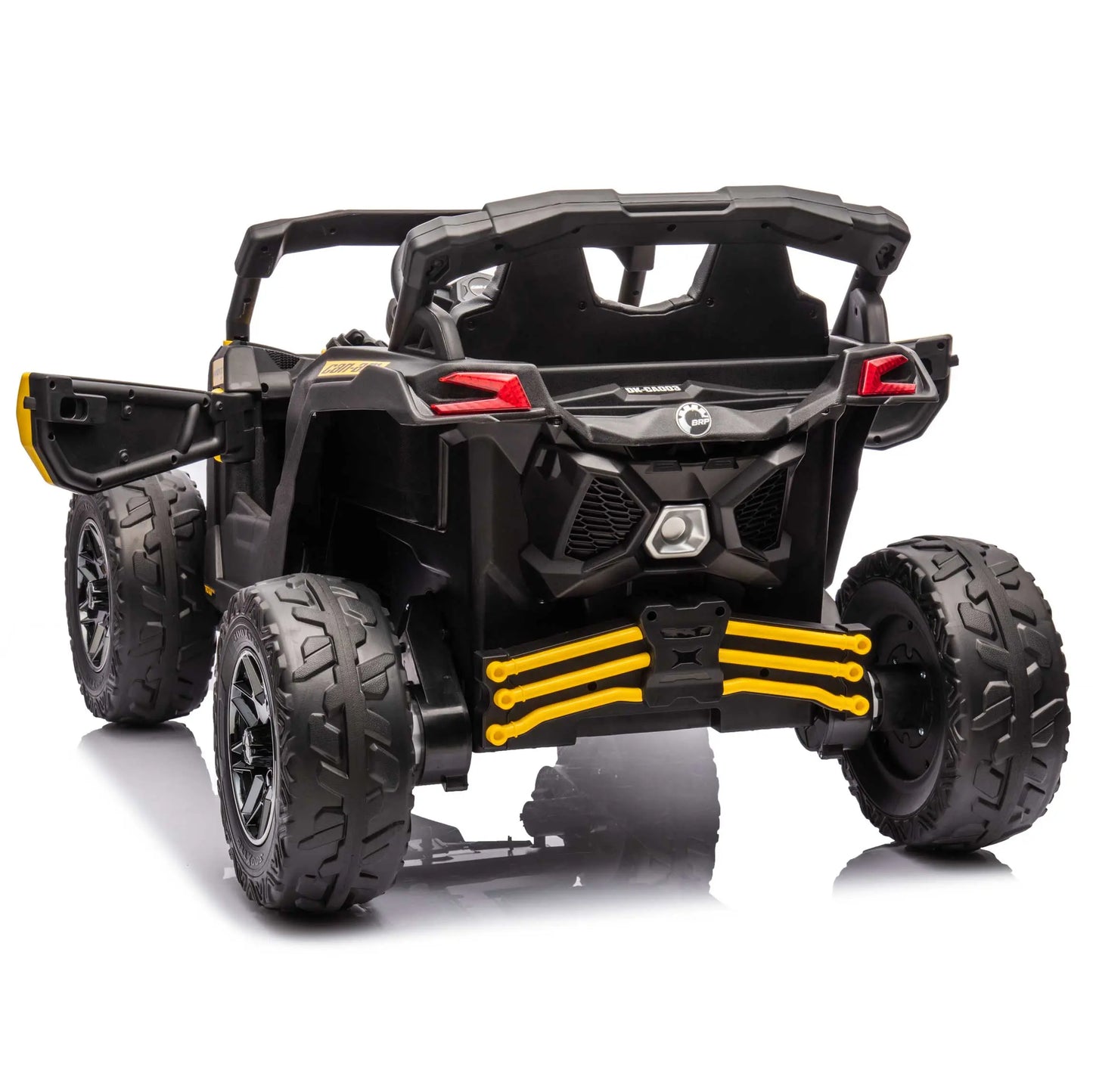 Can-Am Maverick Custom Edition 24V Kids Ride-On UTV Buggy Car | Yellow