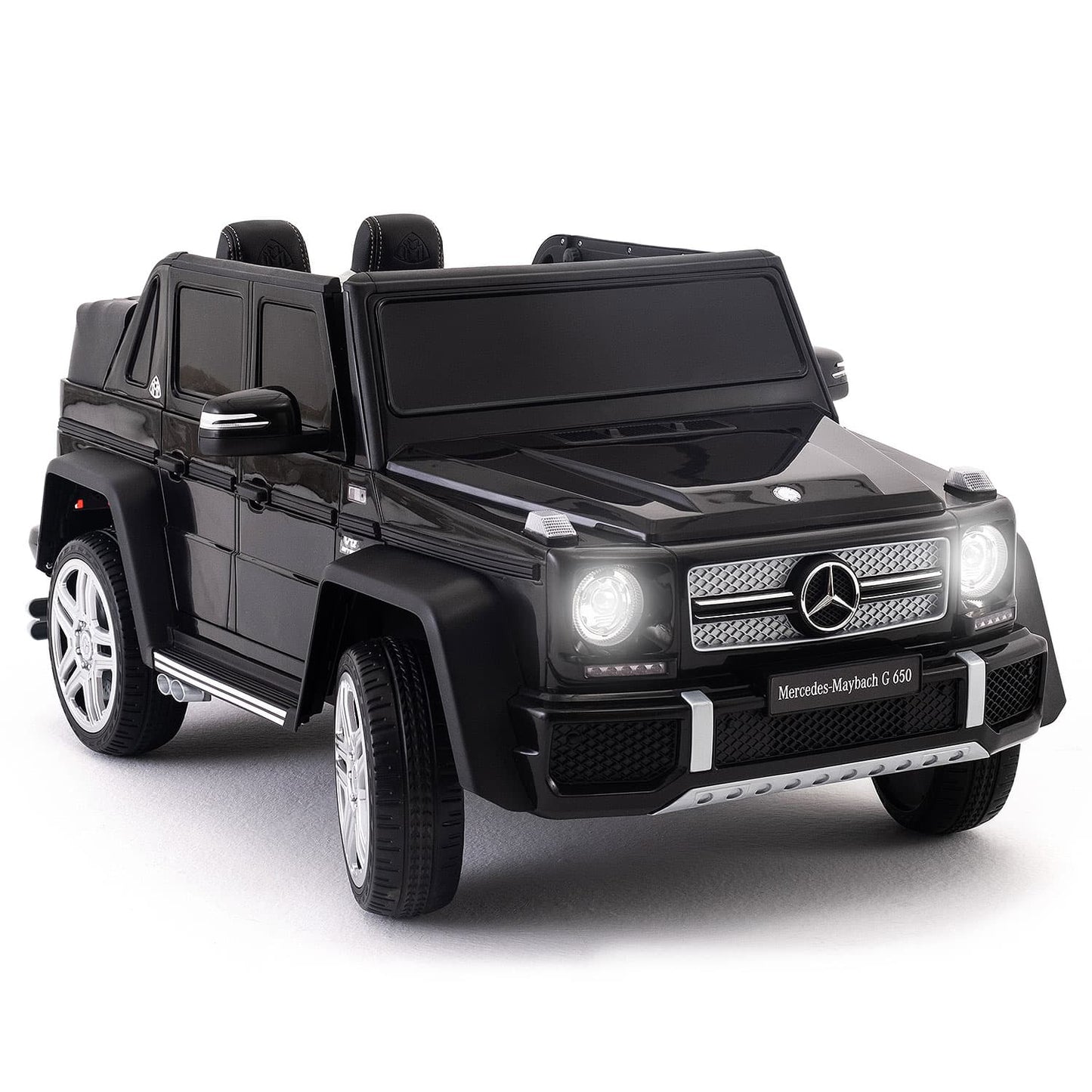 Mercedes Maybach G650 12V Kids Ride-On Car with Parental Remote | Black