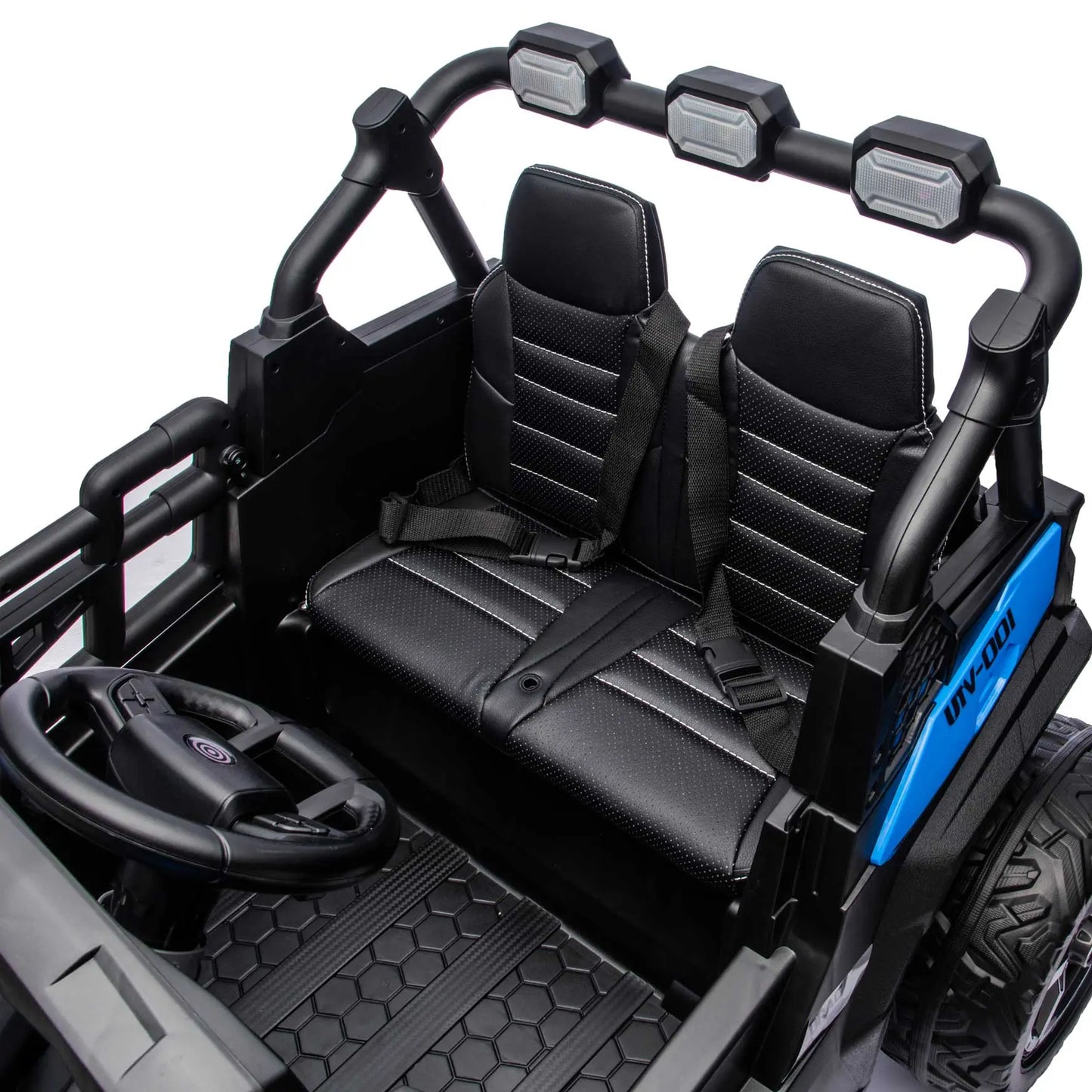 Trail Rider 24V 4WD Kids Ride-On UTV with R/C Parental Remote | Blue