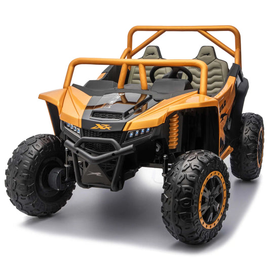 Arctic Cat XL 24V 4WD Kids Ride-On UTV with R/C Parental Remote | Honey Gold