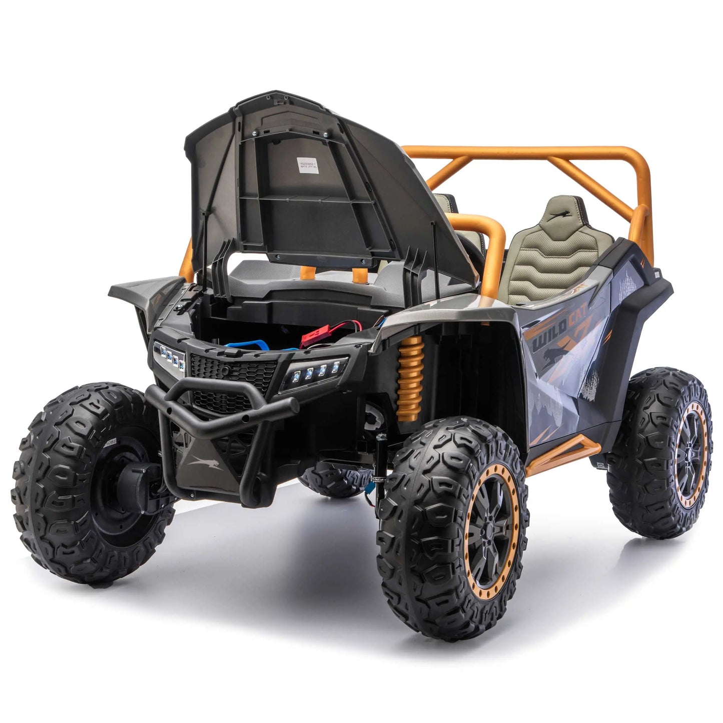 Arctic Cat XL 24V 4WD Kids Ride-On UTV with R/C Parental Remote | Gray