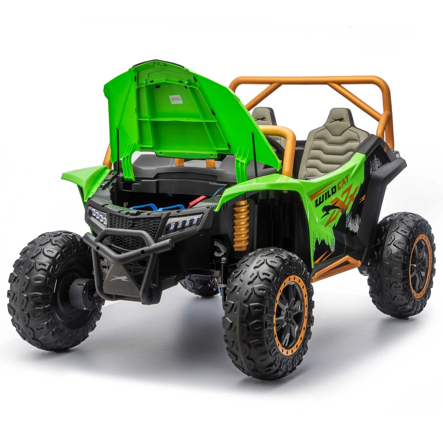 Arctic Cat XL 24V 4WD Kids Ride-On UTV with R/C Parental Remote | Green