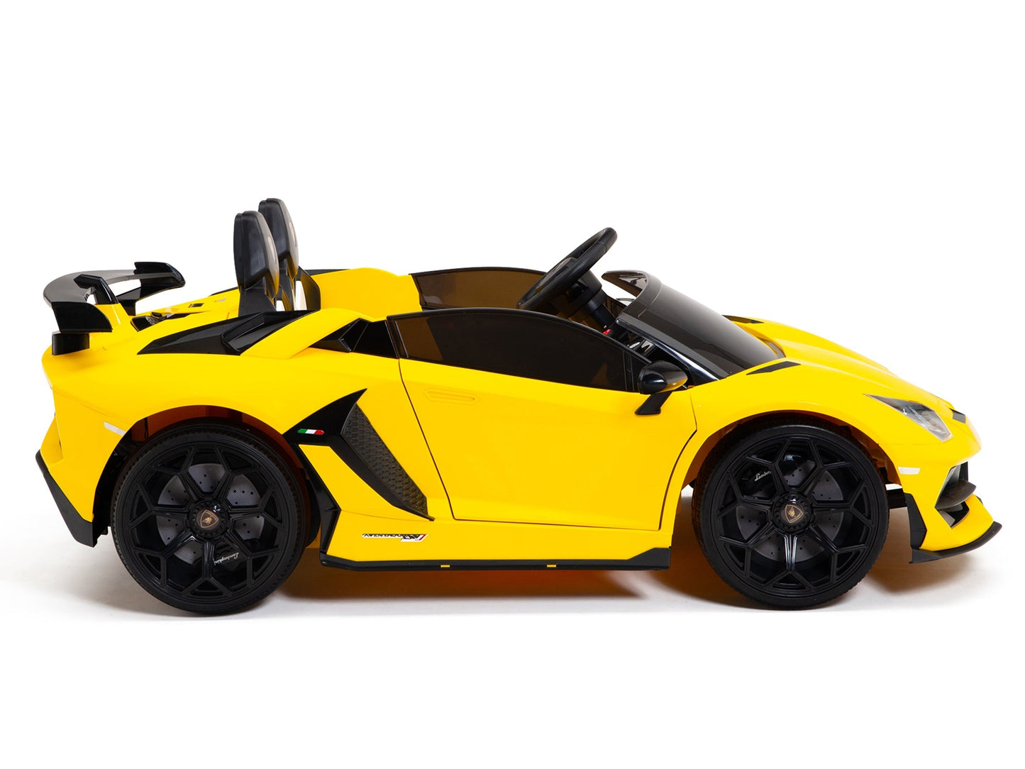 Lamborghini Aventador SVJ Drift Edition 24V Kids Ride-On Car with R/C Parental Remote | Yellow