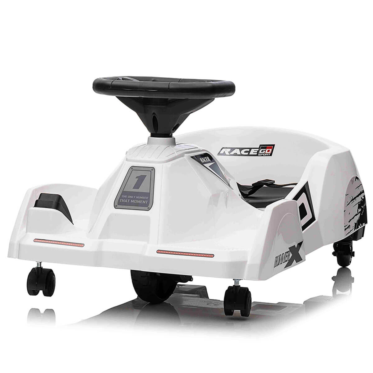 Outdoortoys Spin Kart Kids Electric Ride On Car