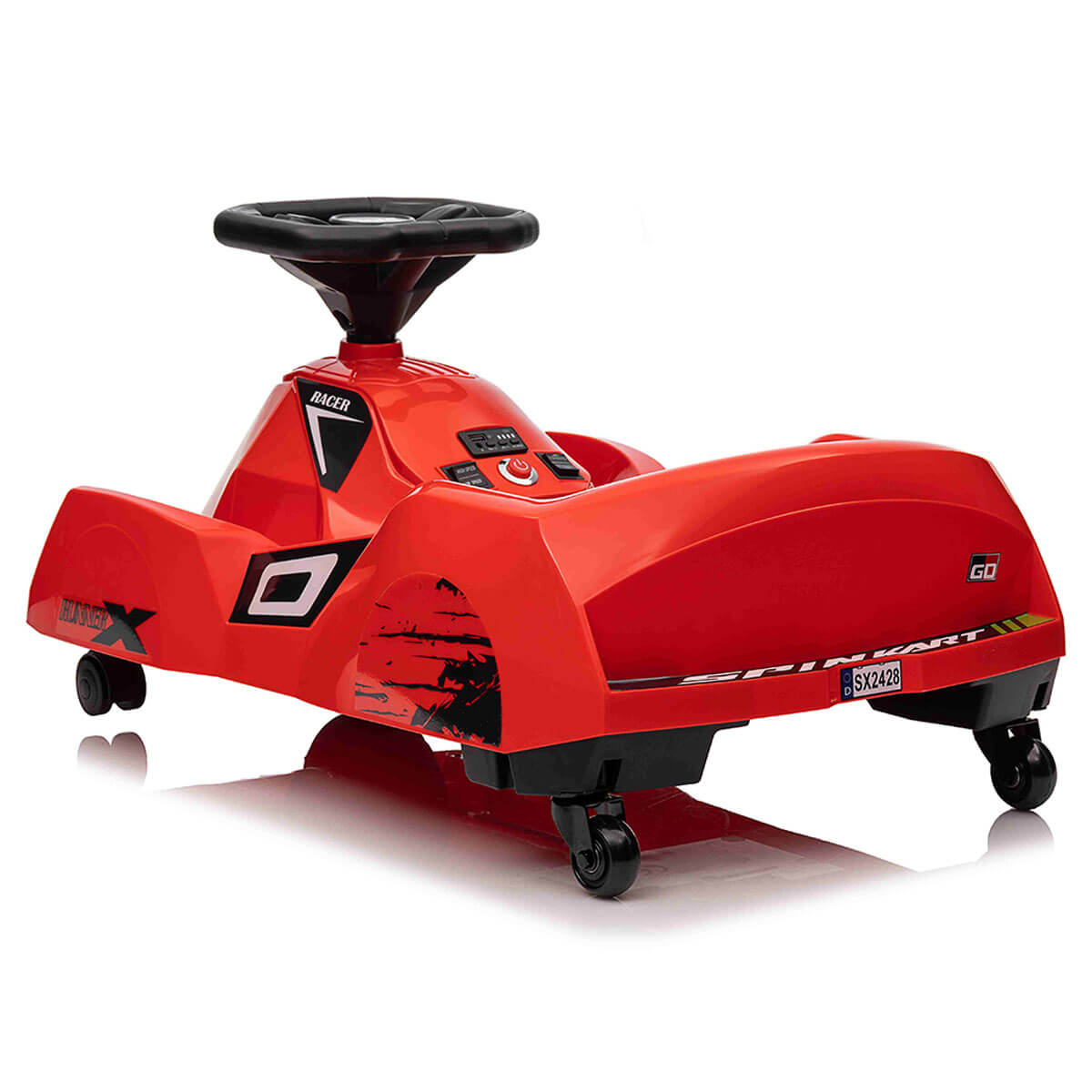 Outdoortoys Spin Kart Kids Electric Ride On Car