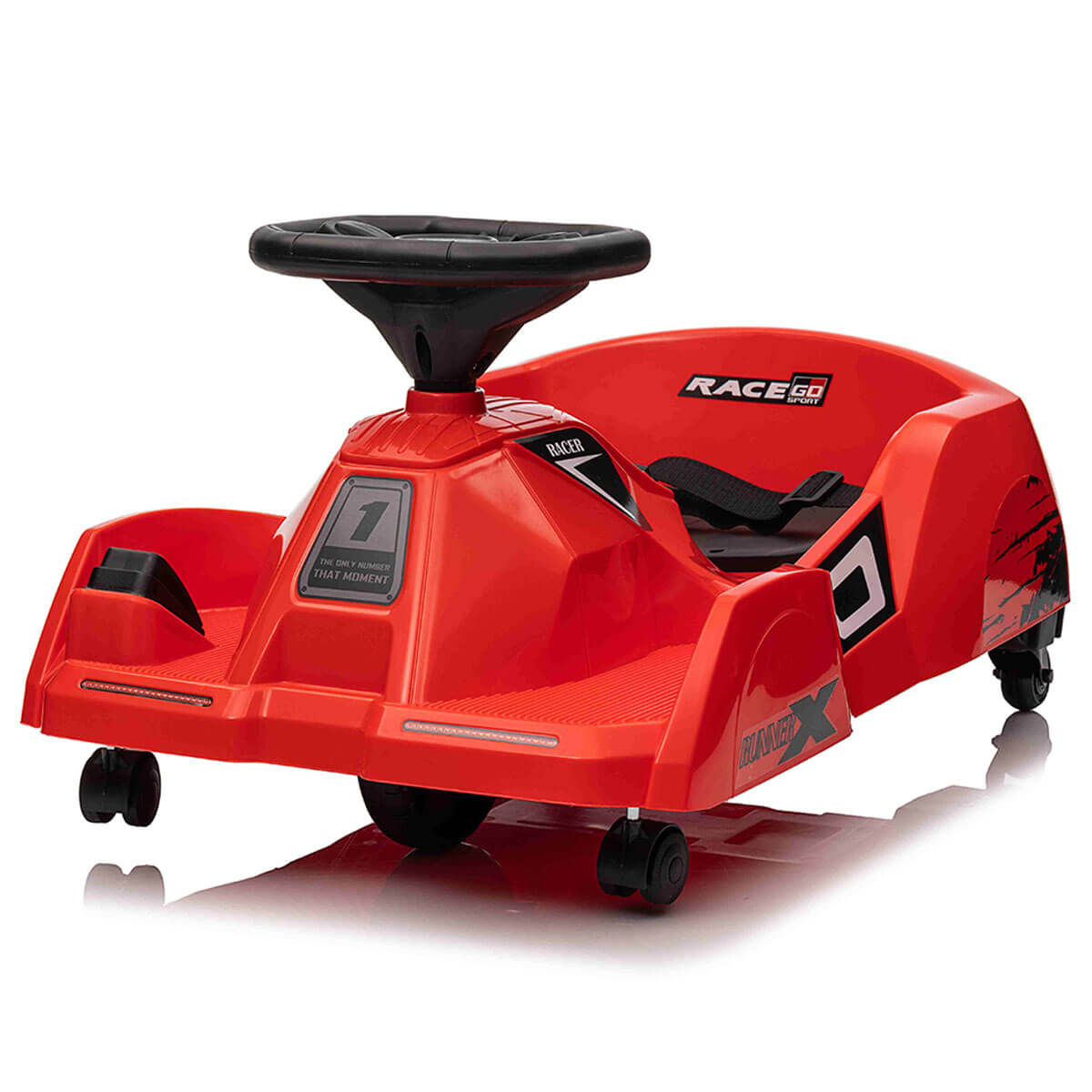 Outdoortoys Spin Kart Kids Electric Ride On Car